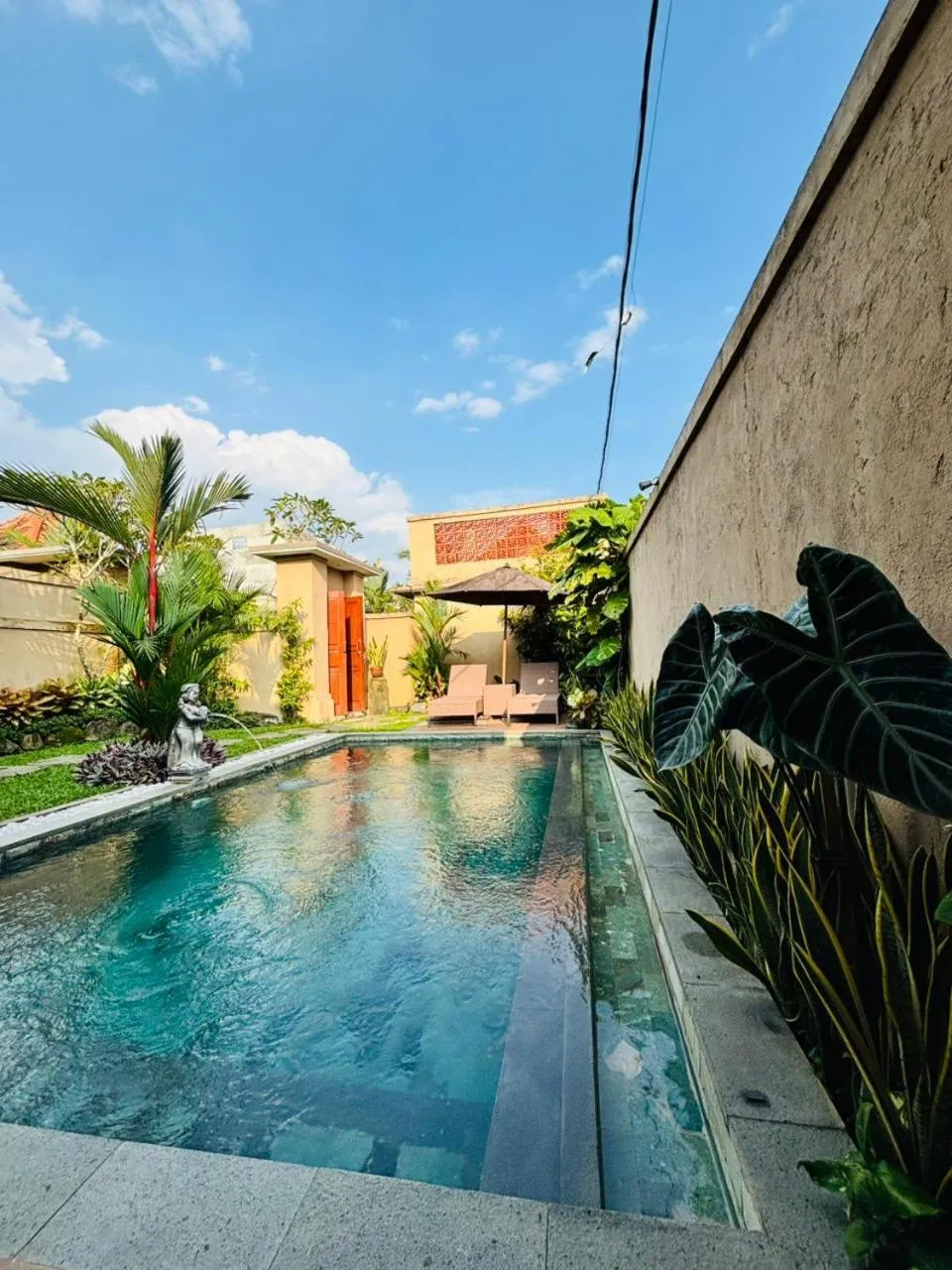 Pool view in Uma Galih Ubud Villa