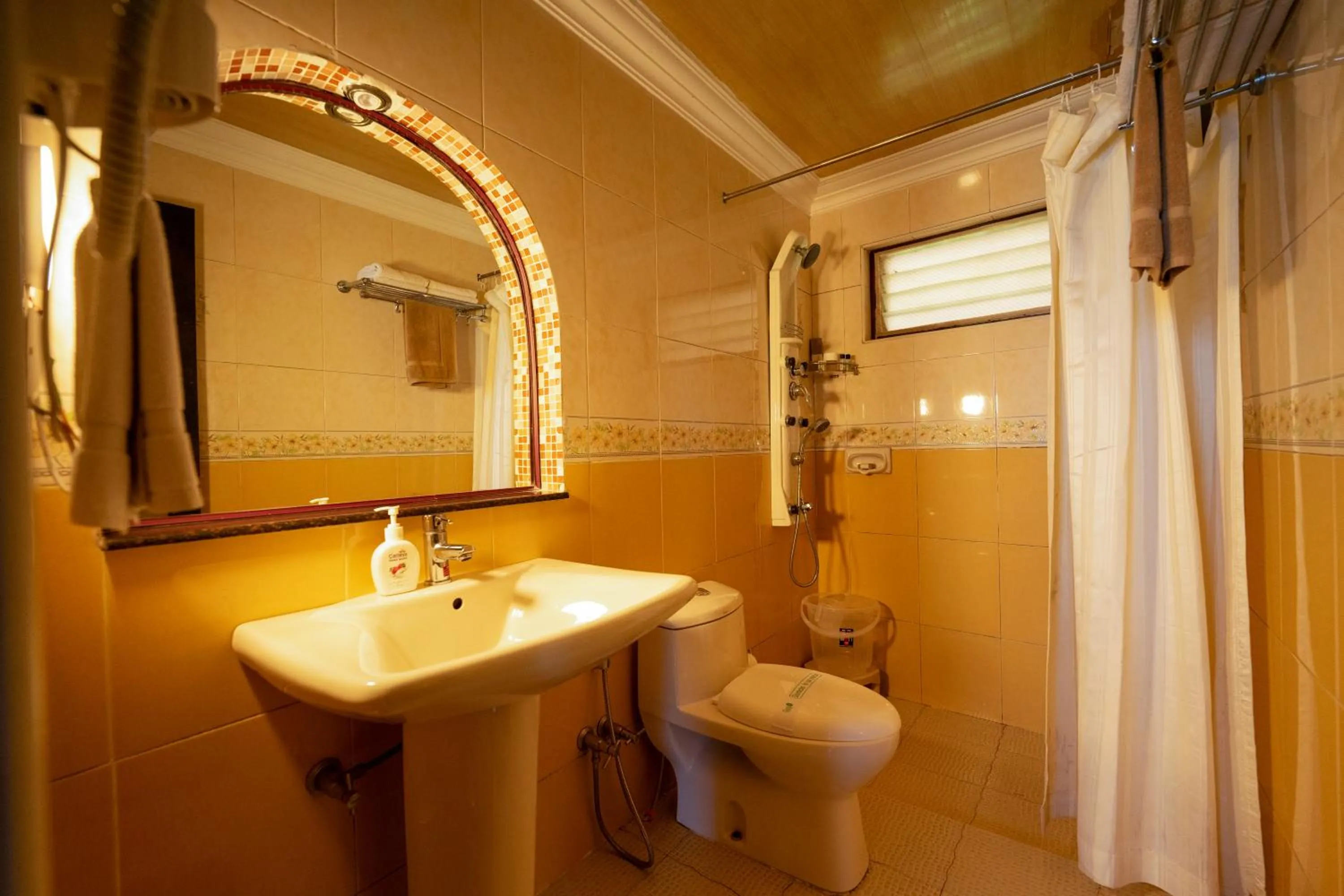 Bathroom in Camelot Resort