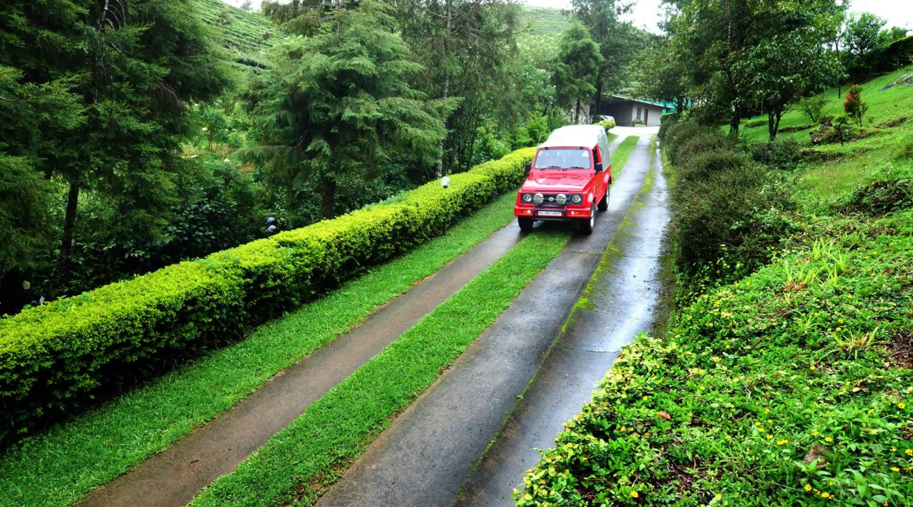 Garden view in Camelot Resort