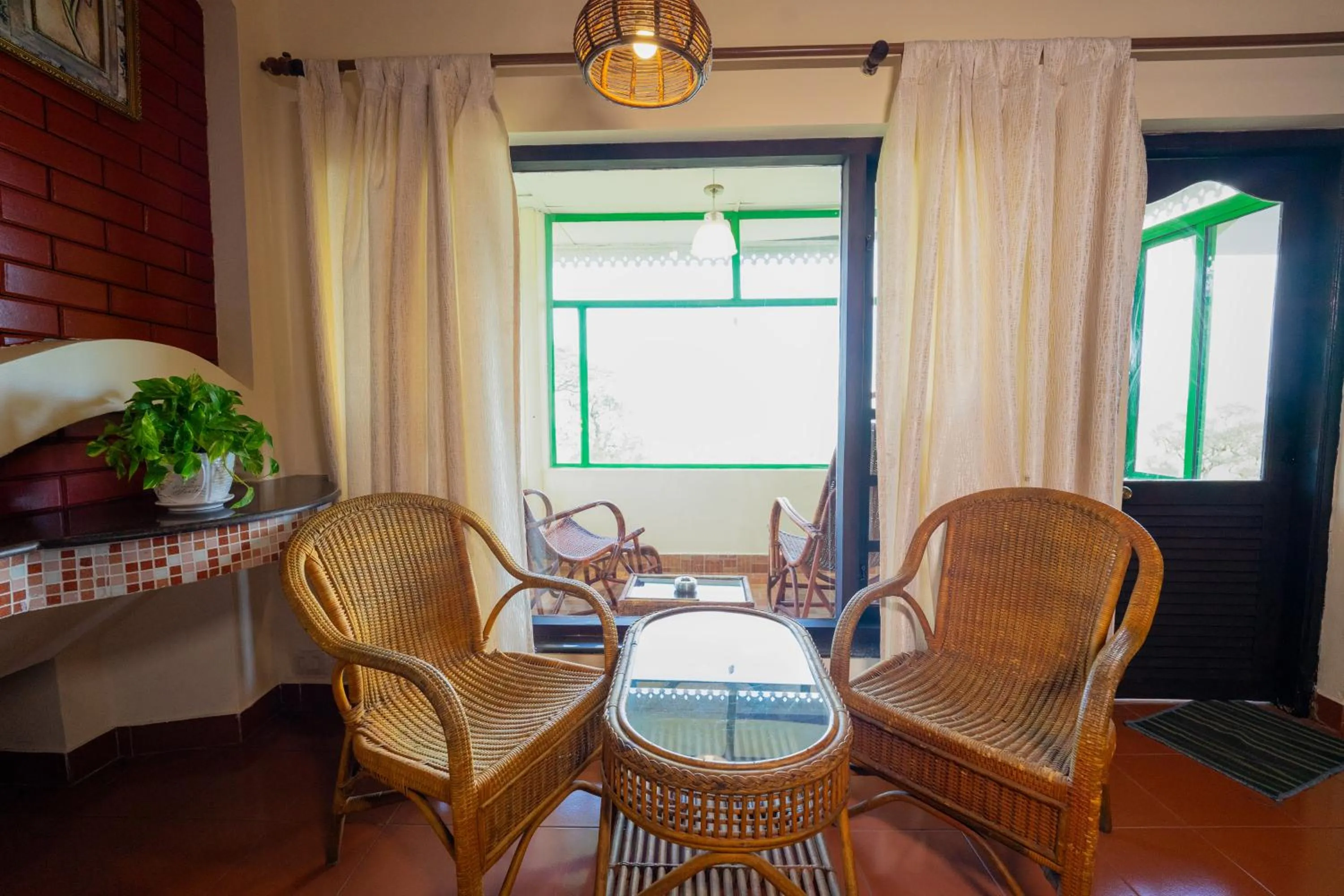 Living room in Camelot Resort
