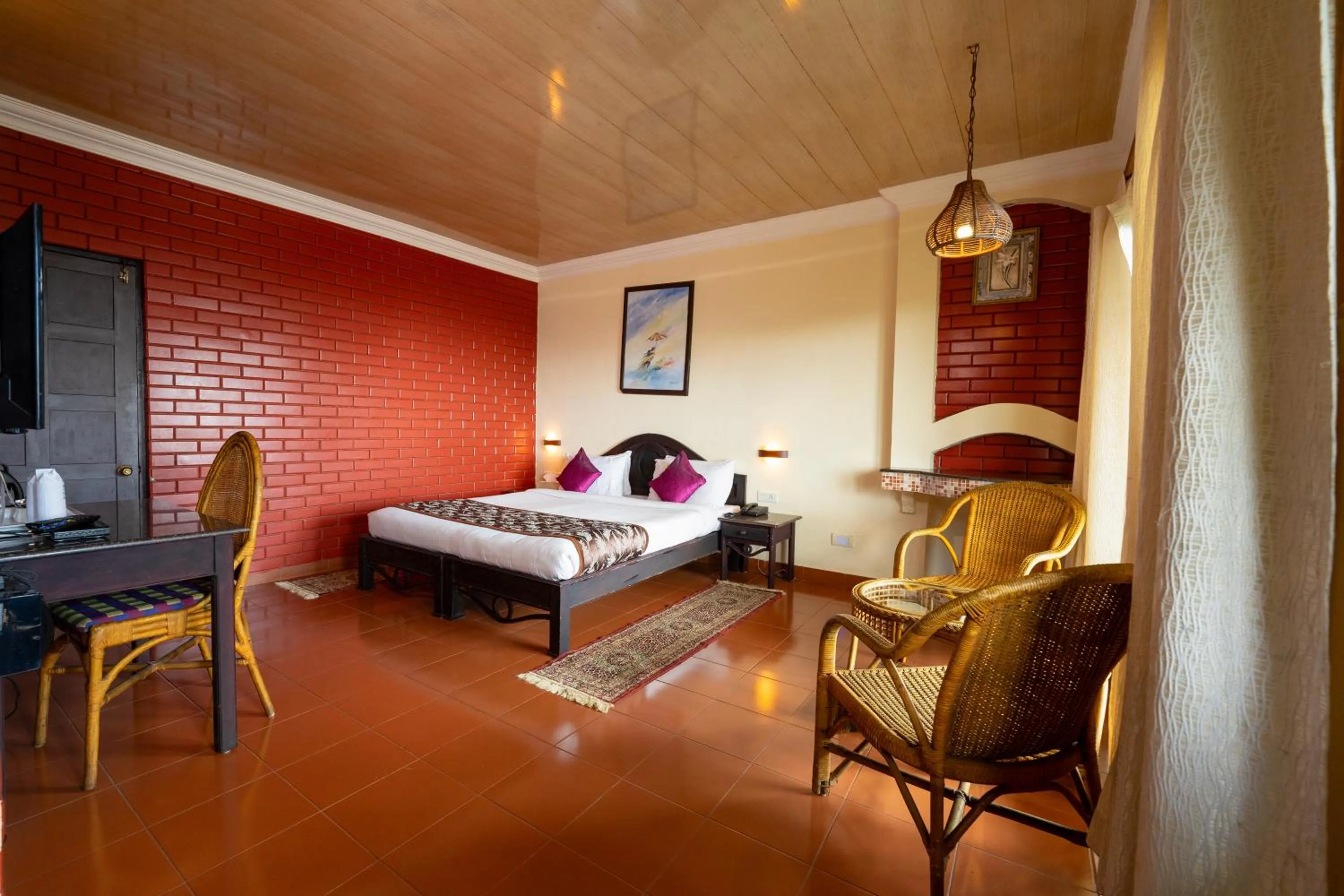 Bed in Camelot Resort