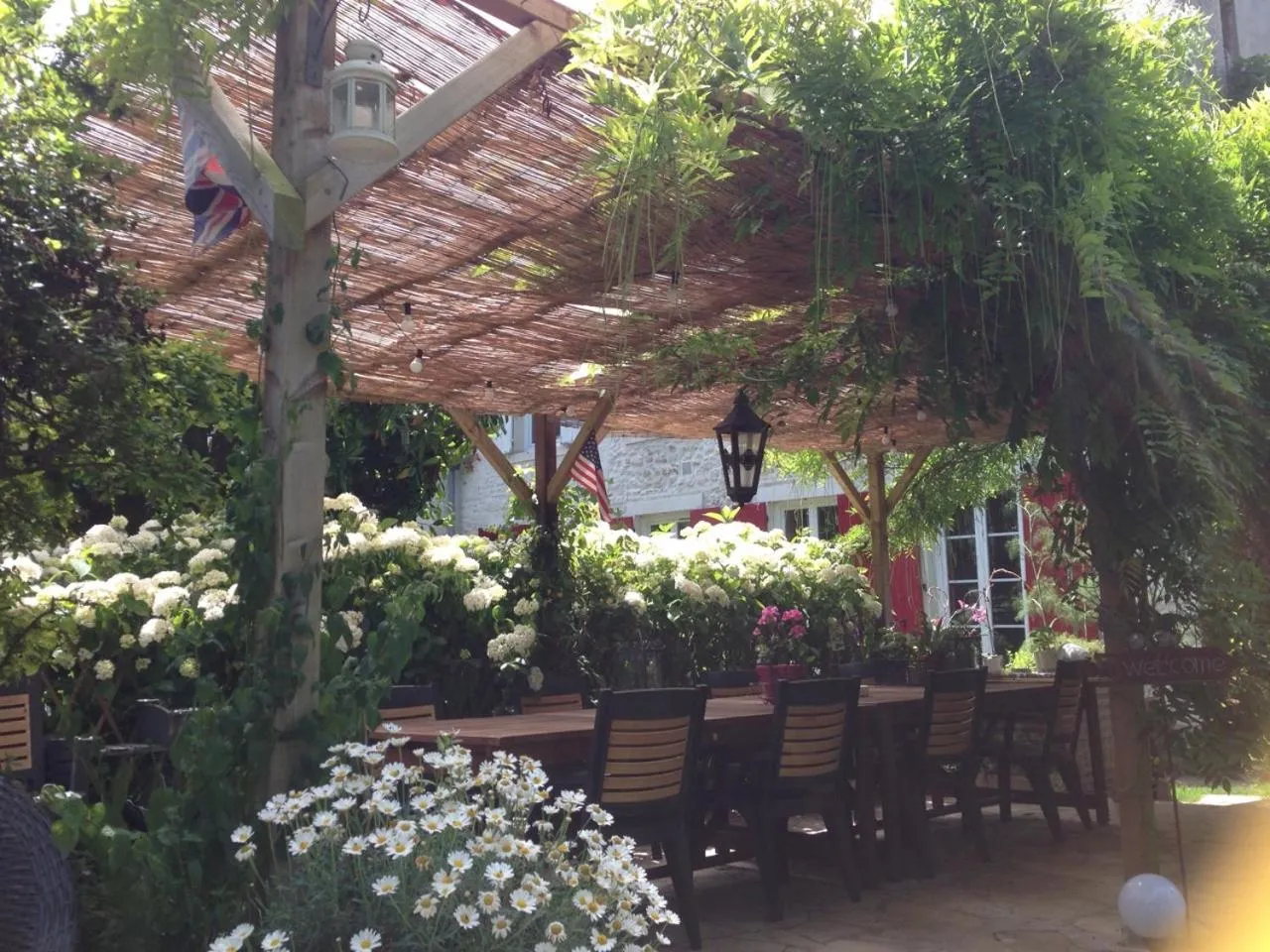 Garden in Aggarthi Bed and Breakfast