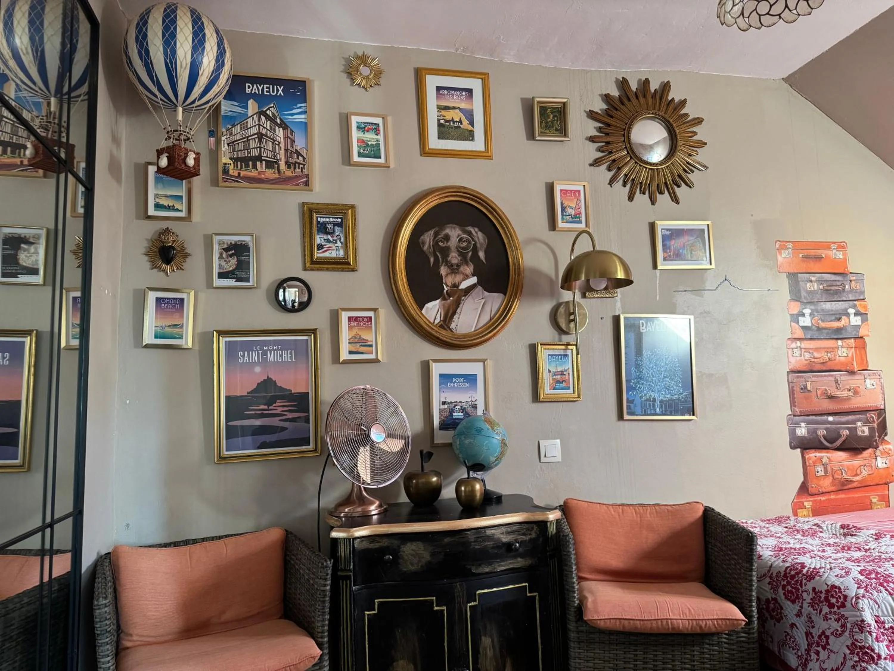 Decorative detail in Aggarthi Bed and Breakfast