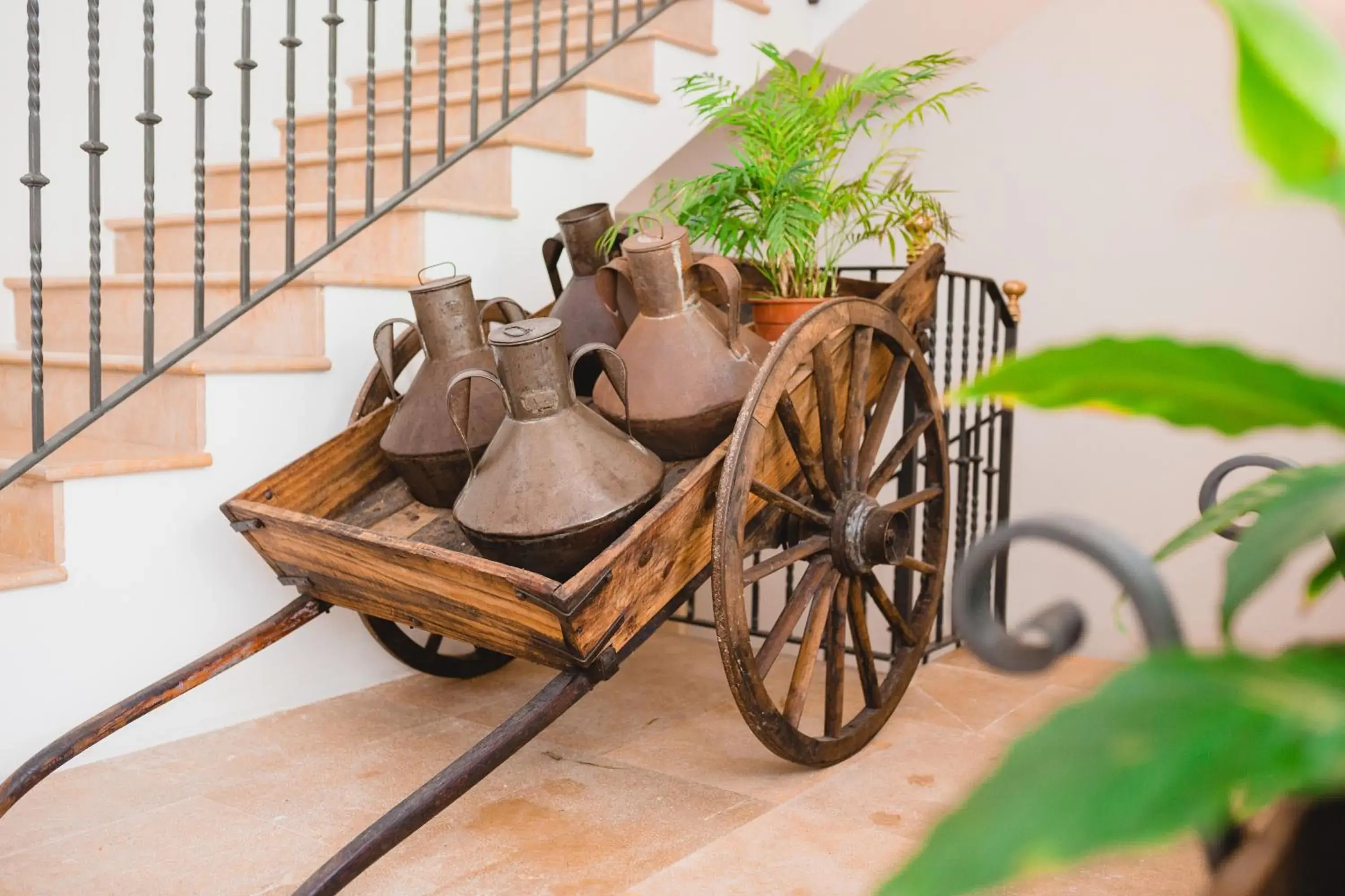 Lobby or reception in Hotel Ca'l Bisbe Lobby or reception in Hotel Ca'l Bisbe