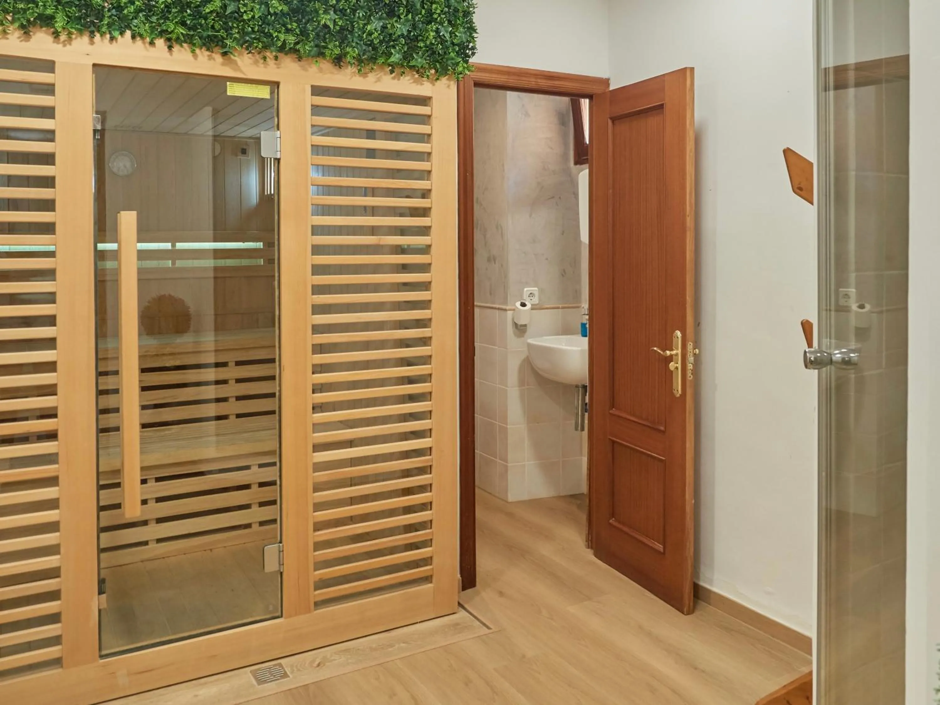 Sauna in Hotel Ca'l Bisbe