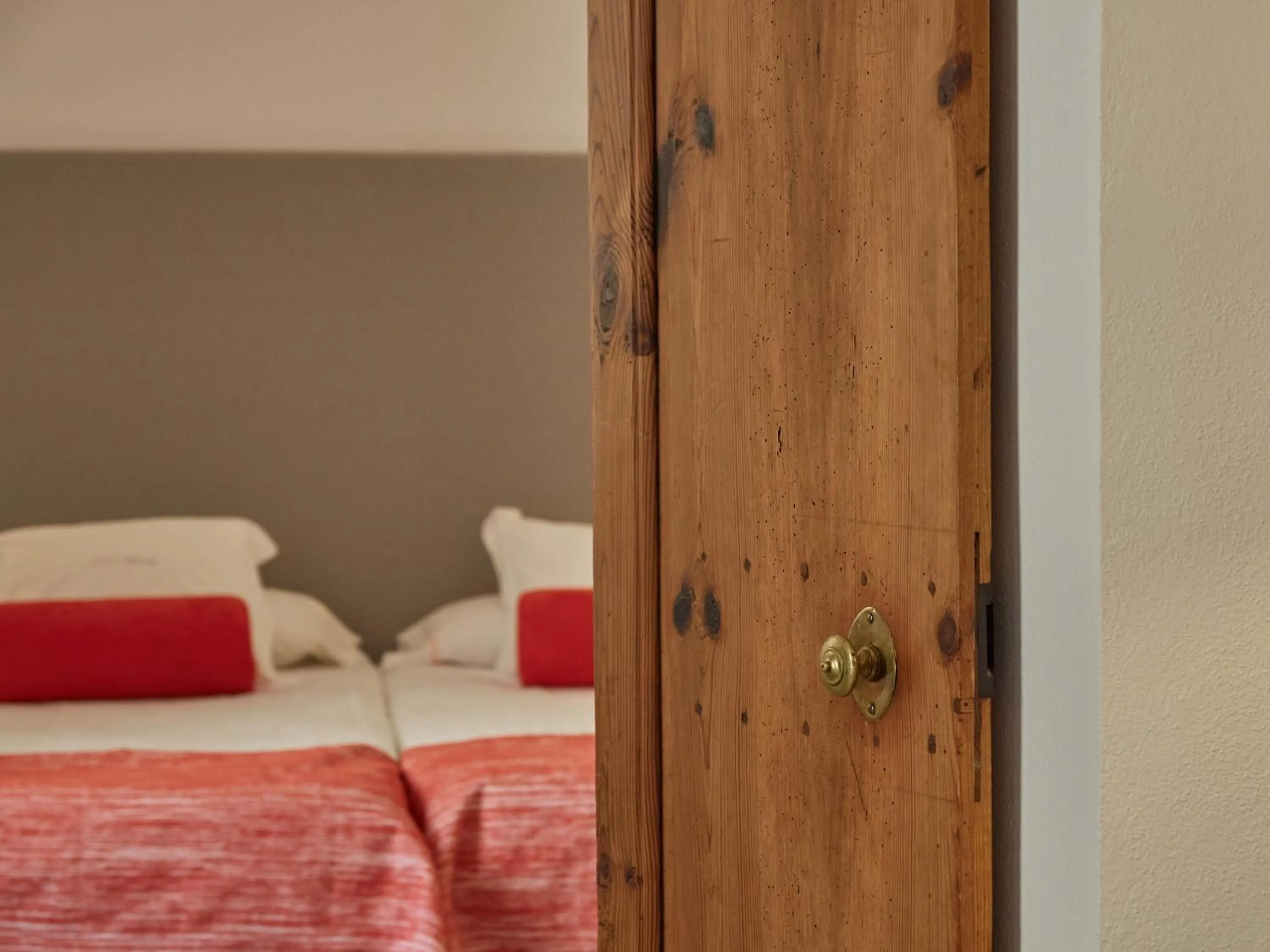 Bed in Hotel Ca'l Bisbe