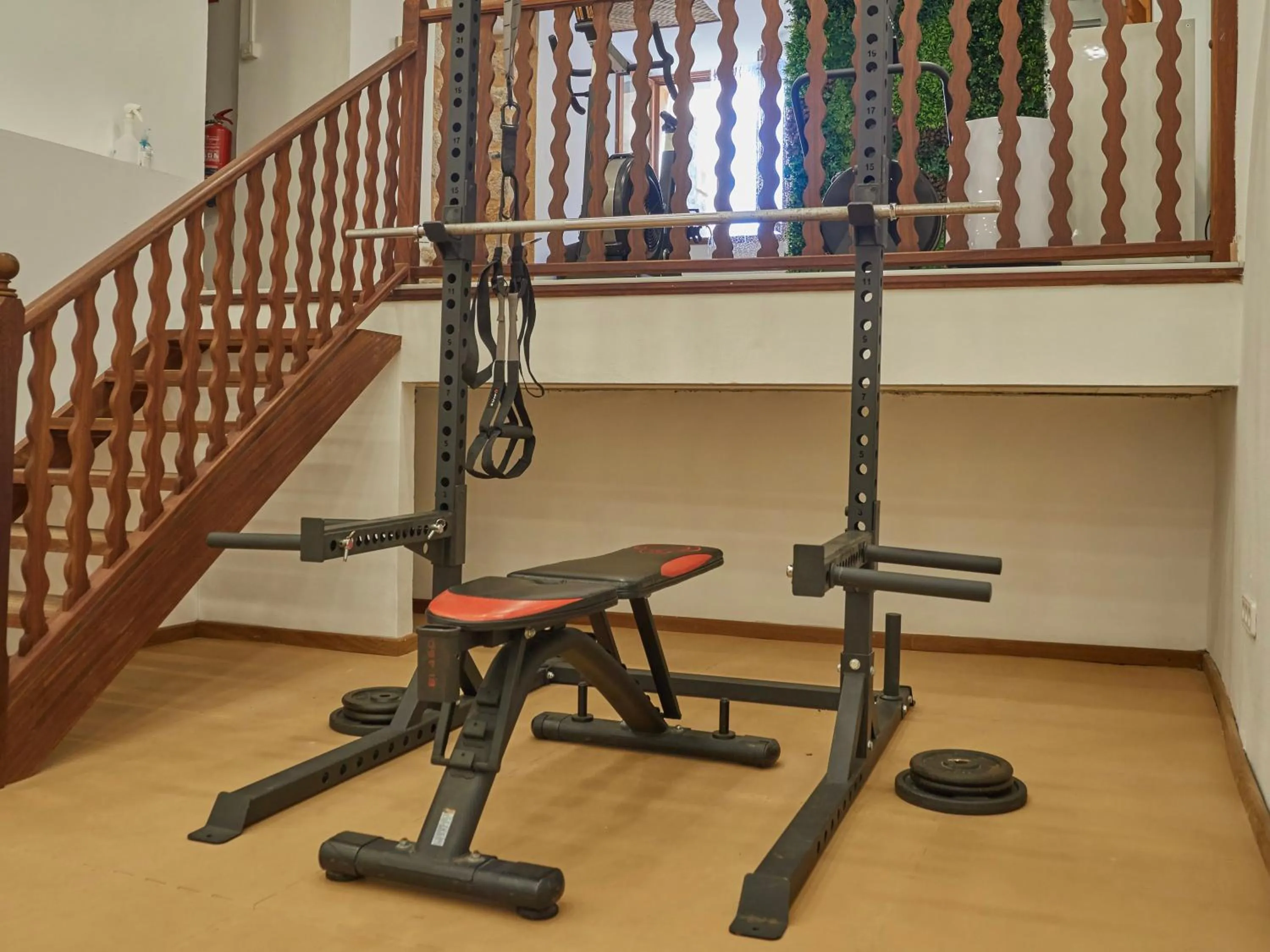 Fitness centre/facilities in Hotel Ca'l Bisbe
