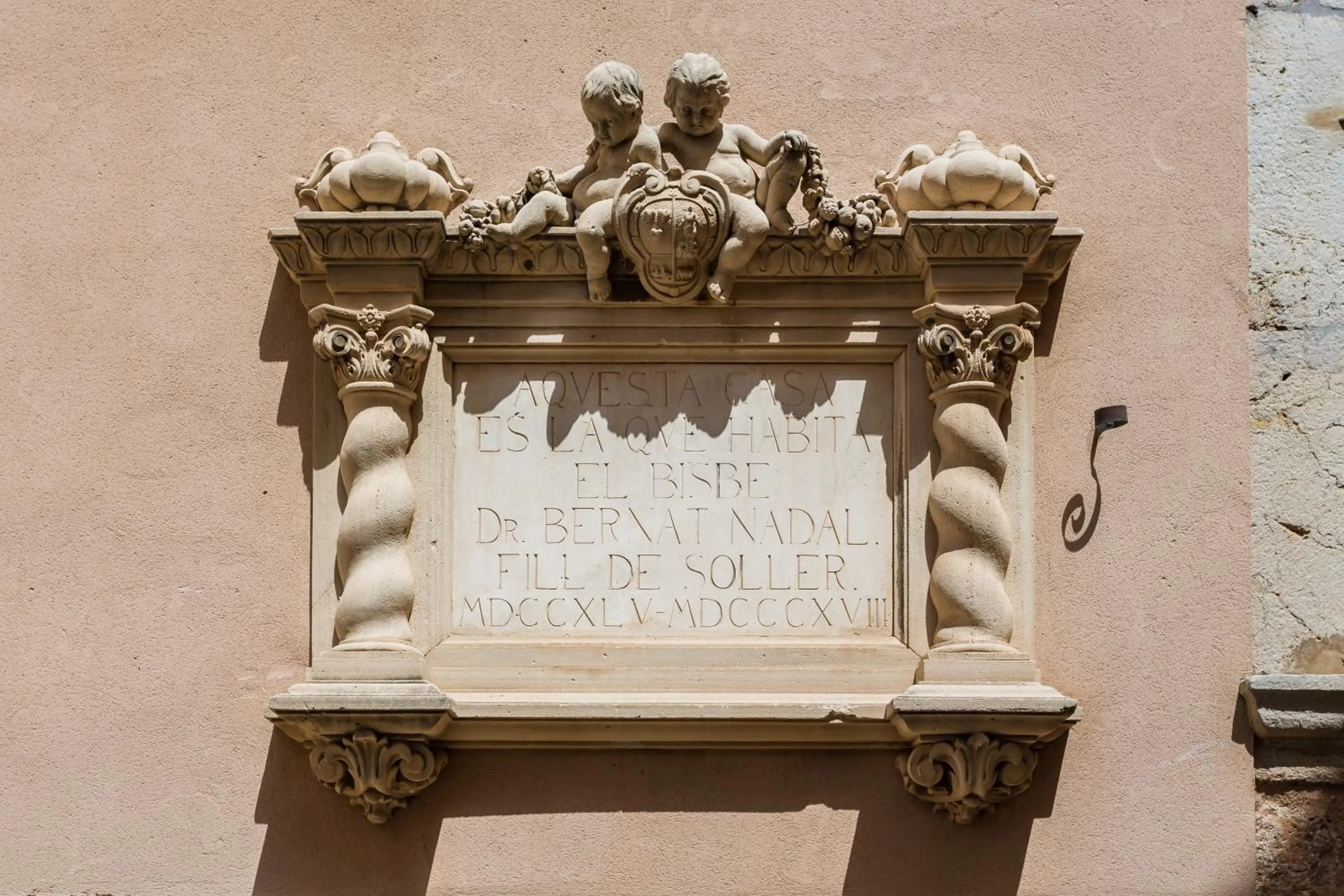 Facade/entrance in Hotel Ca'l Bisbe