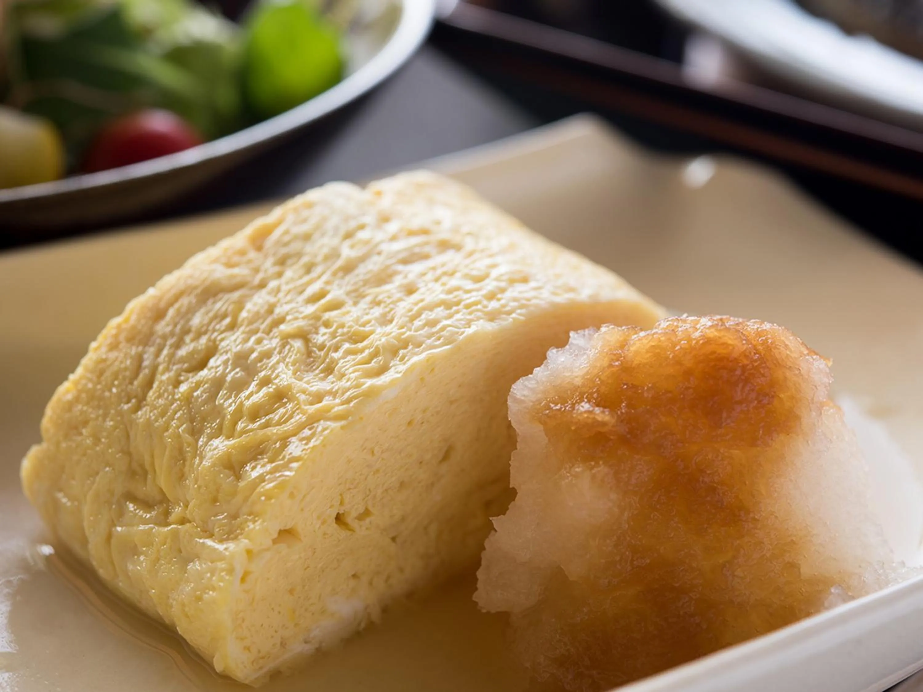 Asian breakfast in Auberge Yusura