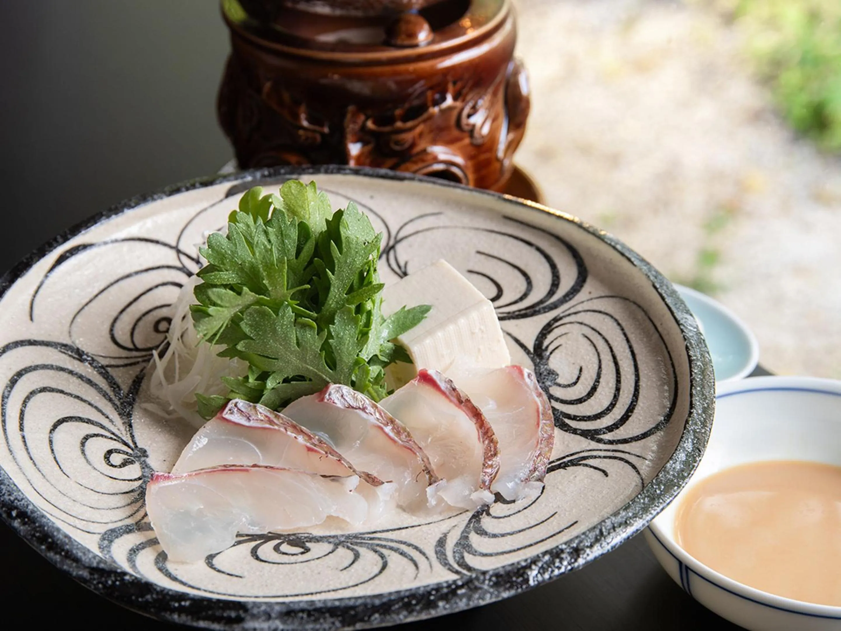 Food close-up in Auberge Yusura