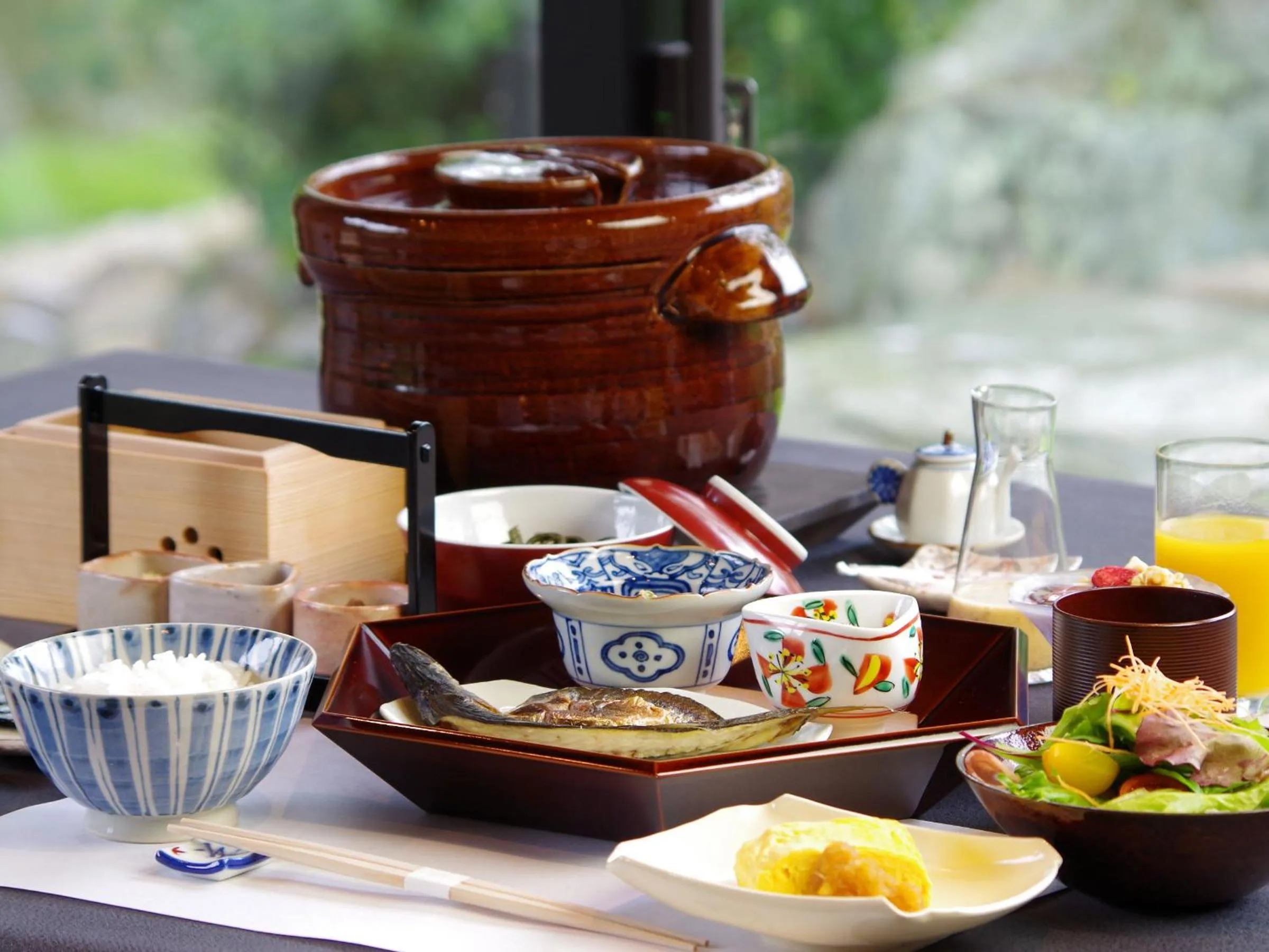 Food close-up in Auberge Yusura