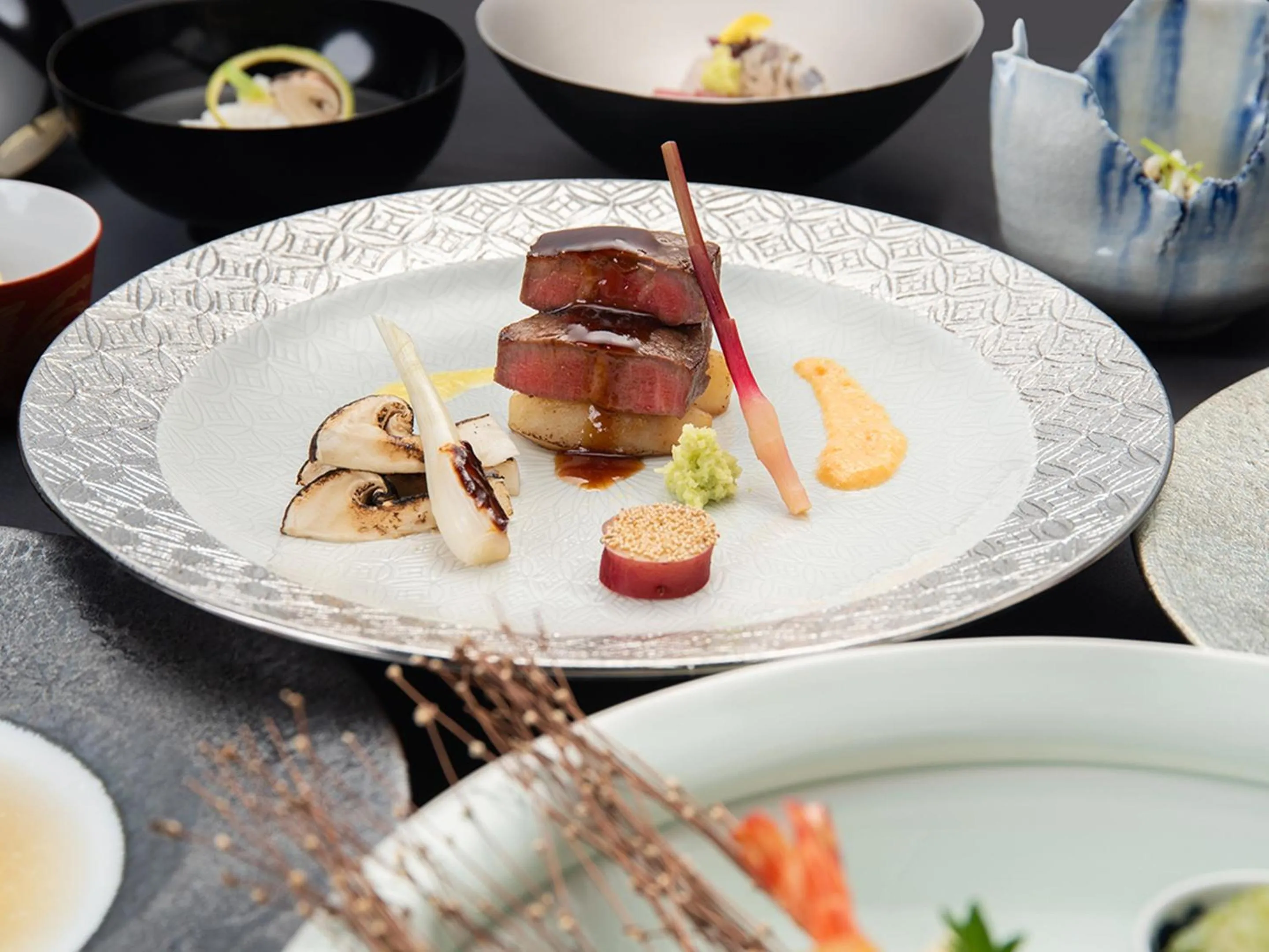 Food close-up in Auberge Yusura