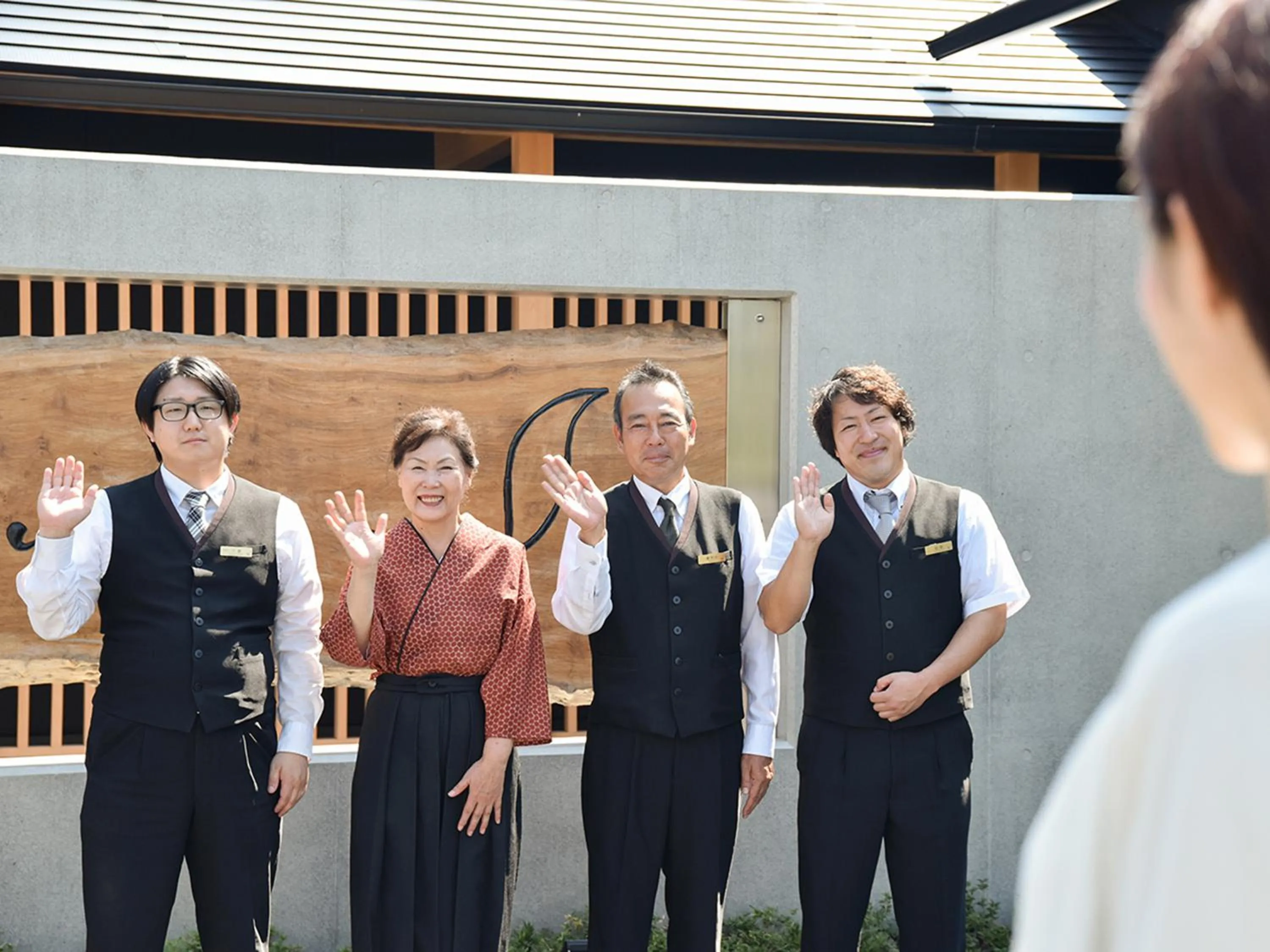 Staff in Auberge Yusura