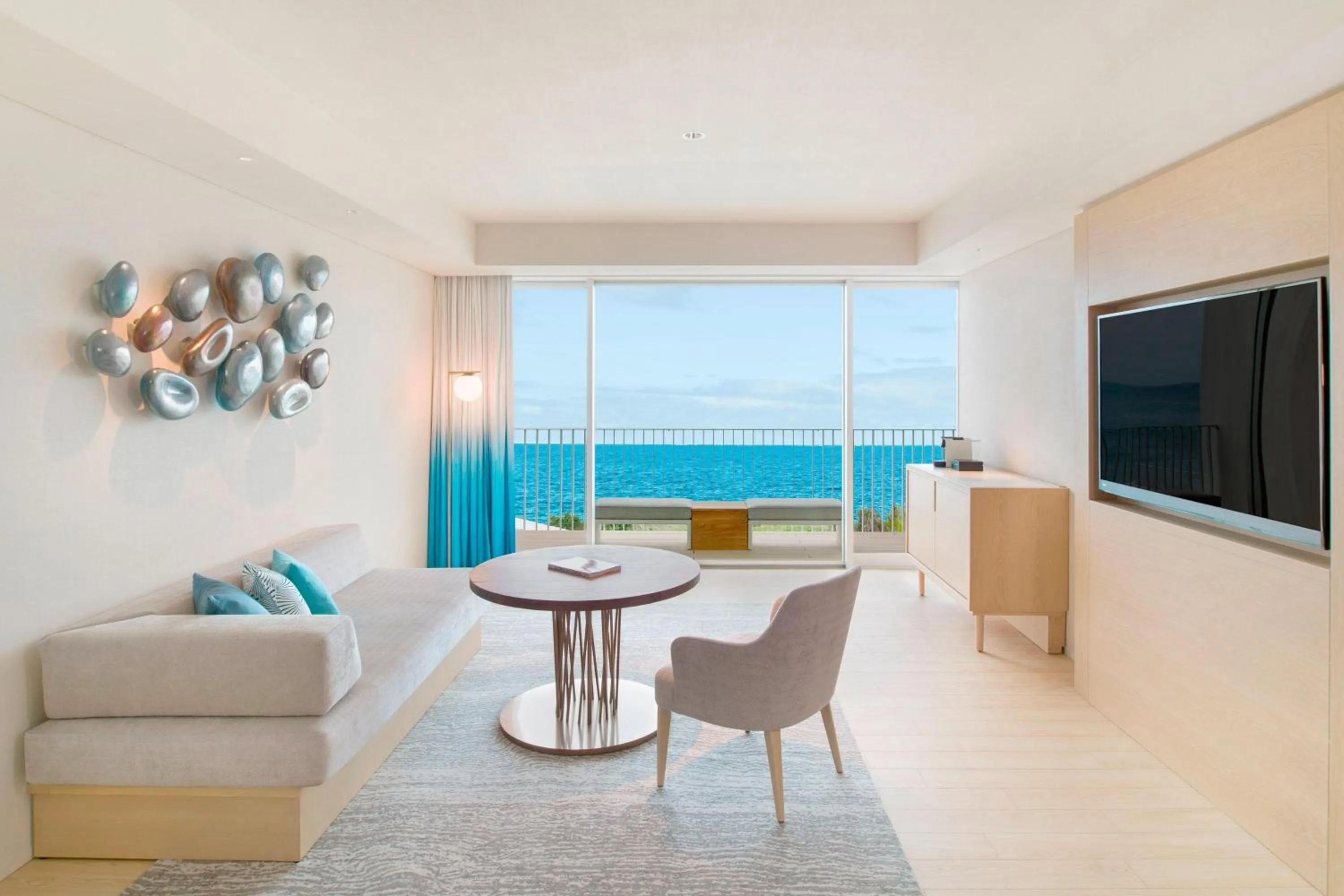 Living room in IRAPH SUI, a Luxury Collection Hotel, Miyako Okinawa