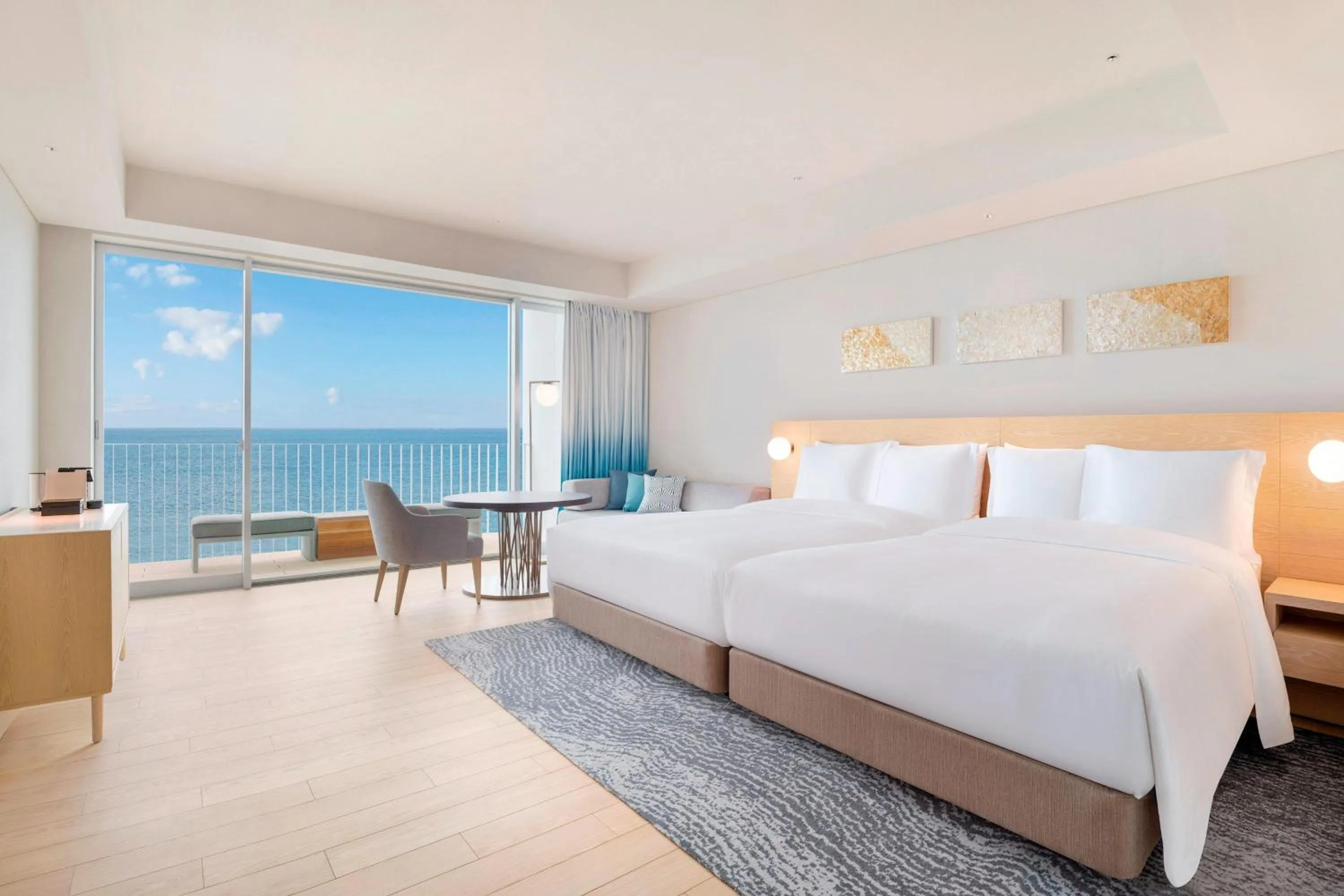 Photo of the whole room, Bed in IRAPH SUI, a Luxury Collection Hotel, Miyako Okinawa