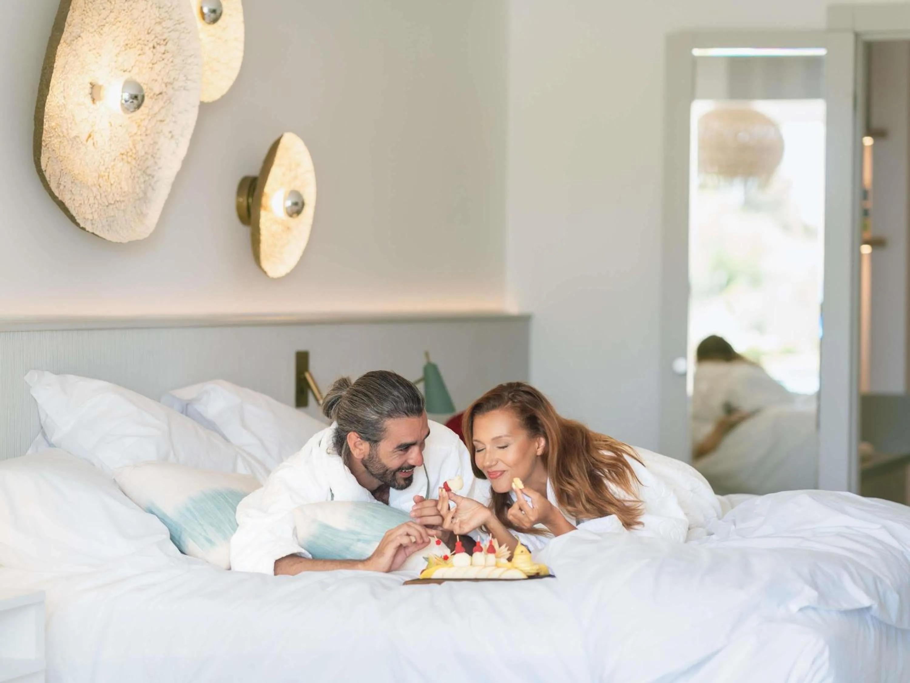 Bedroom, Bed in Sofitel Agadir Thalassa Sea & Spa