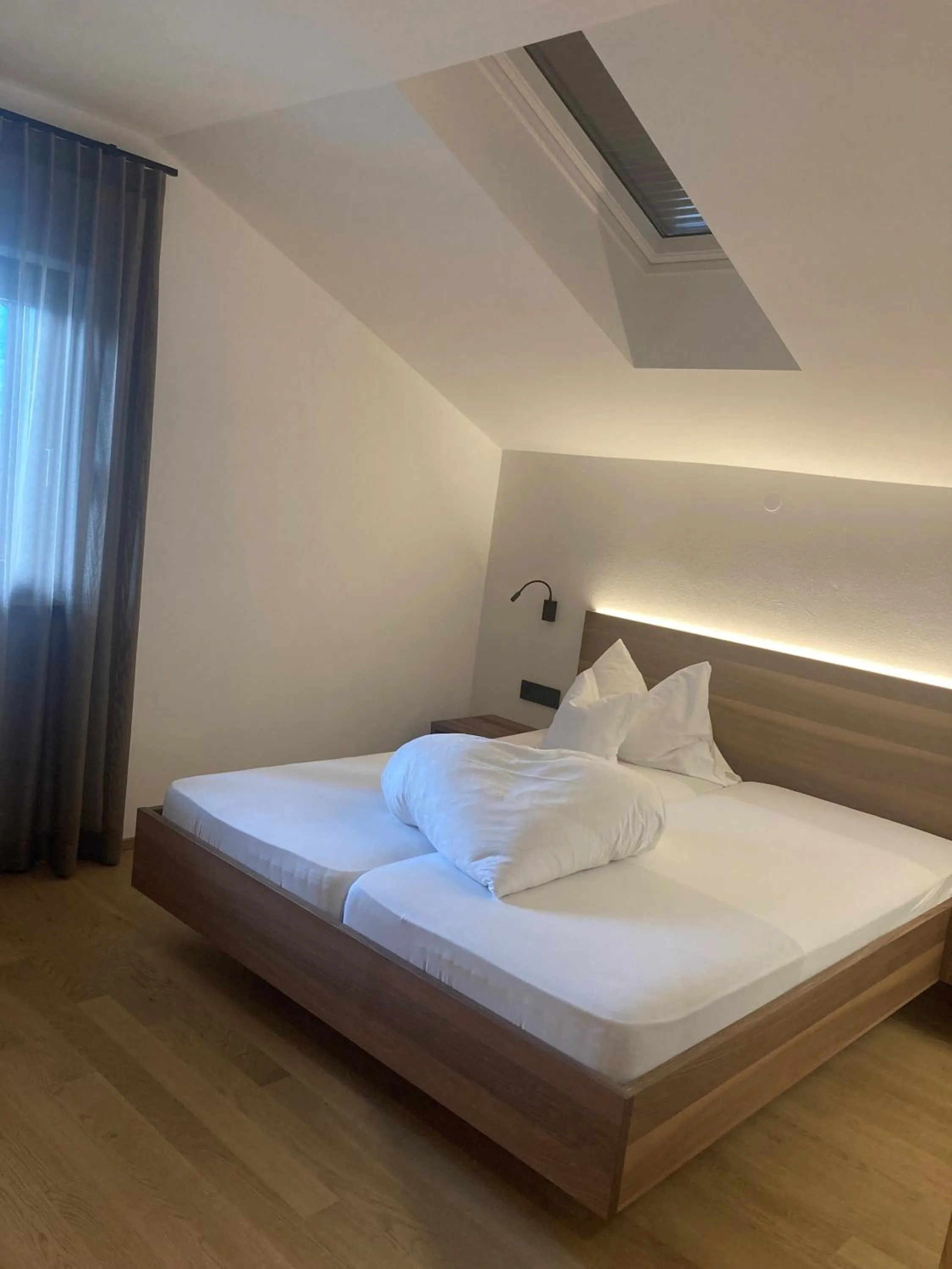 Bed in Hotel Salgart