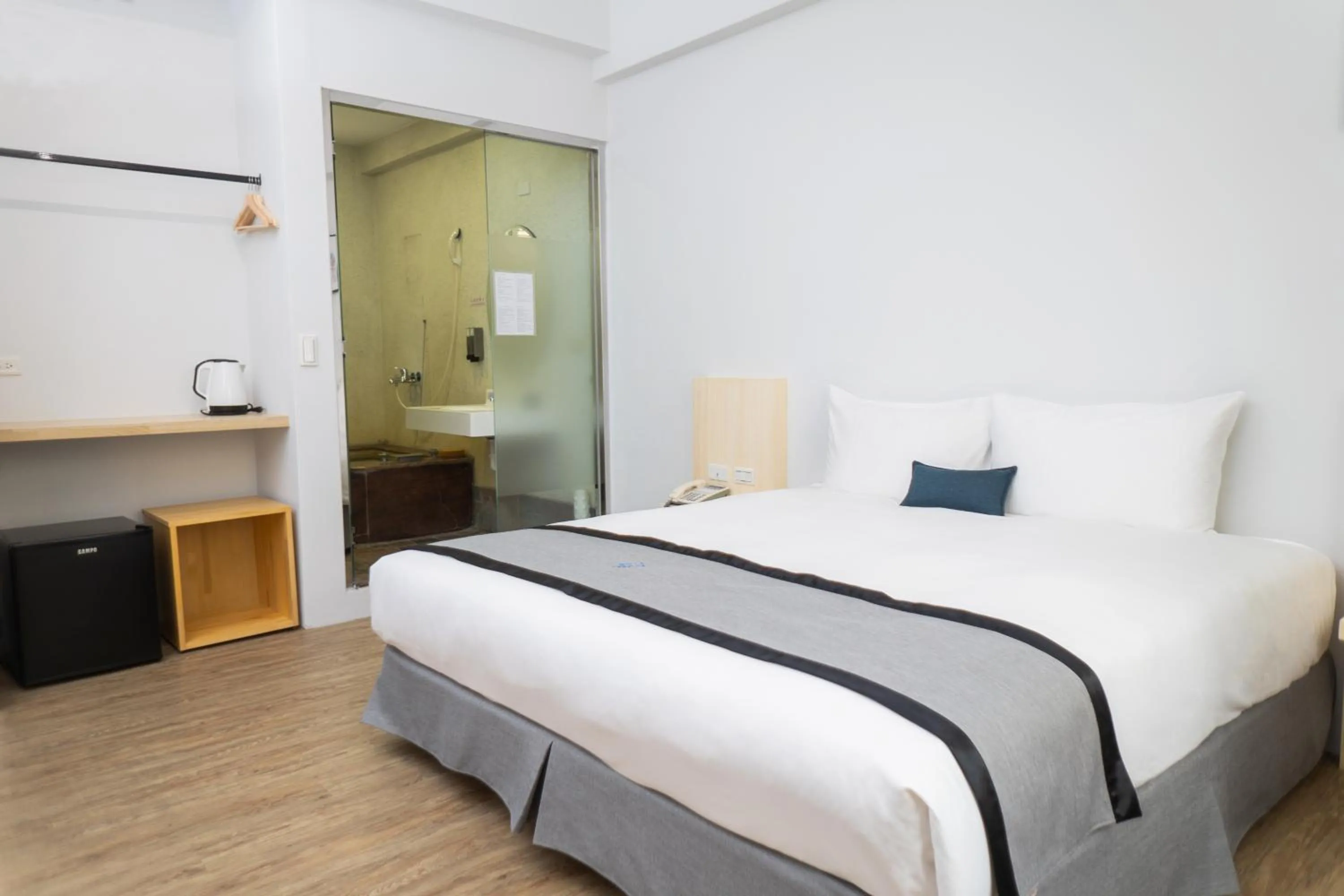 Bed in Youngs Hotspring Hotel