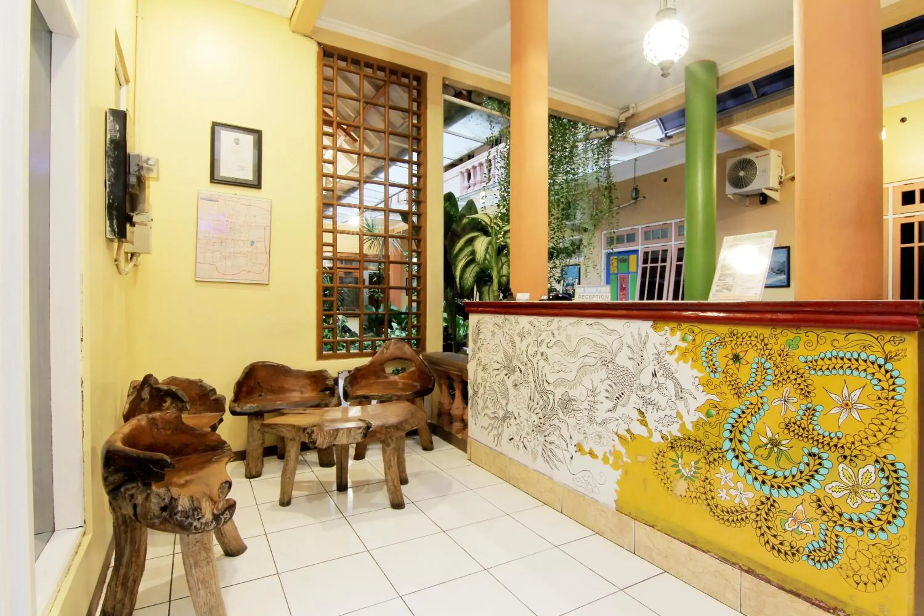 Lobby or reception in Monica Hotel Yogyakarta Lobby or reception in Monica Hotel Yogyakarta