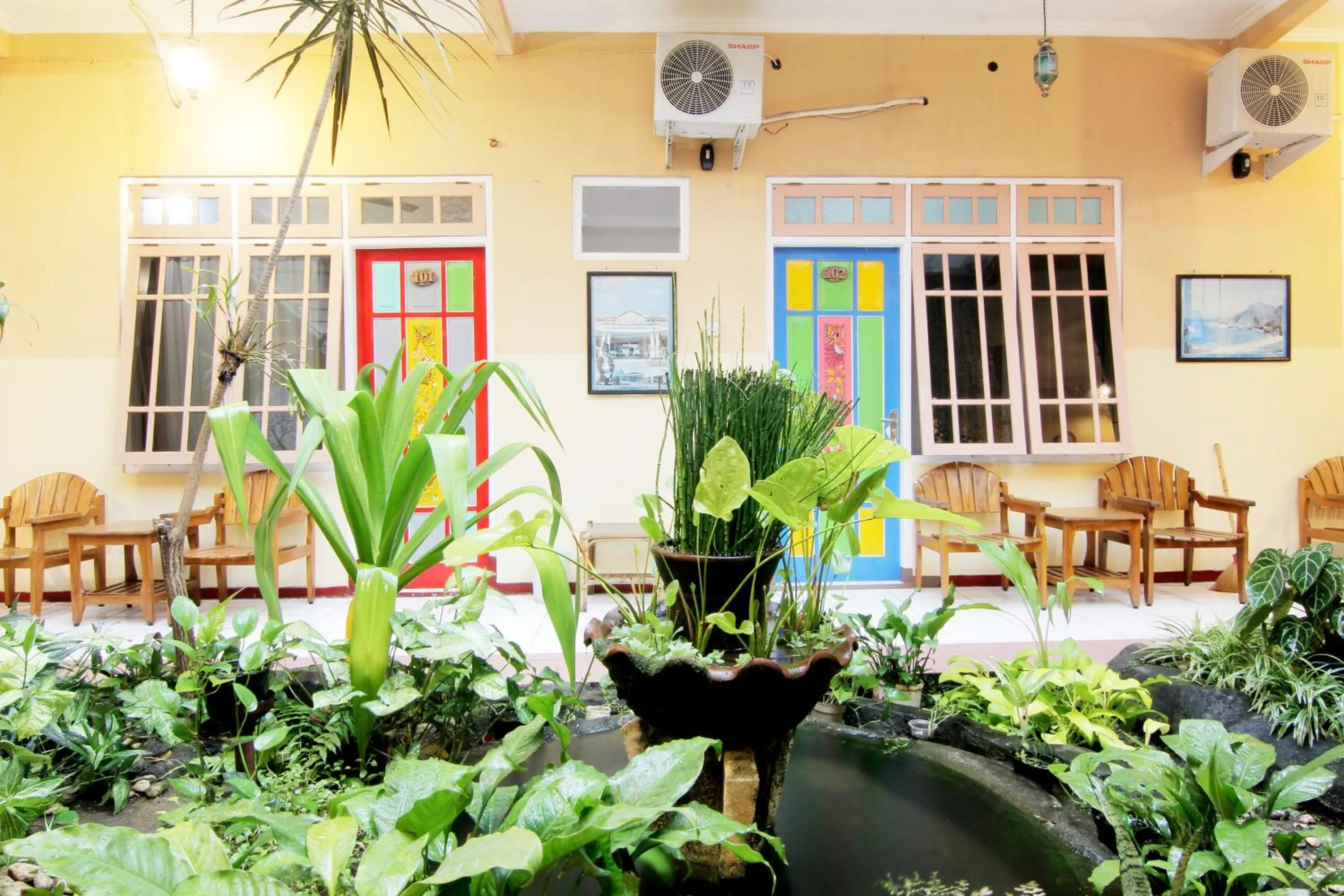 View (from property/room) in Monica Hotel Yogyakarta