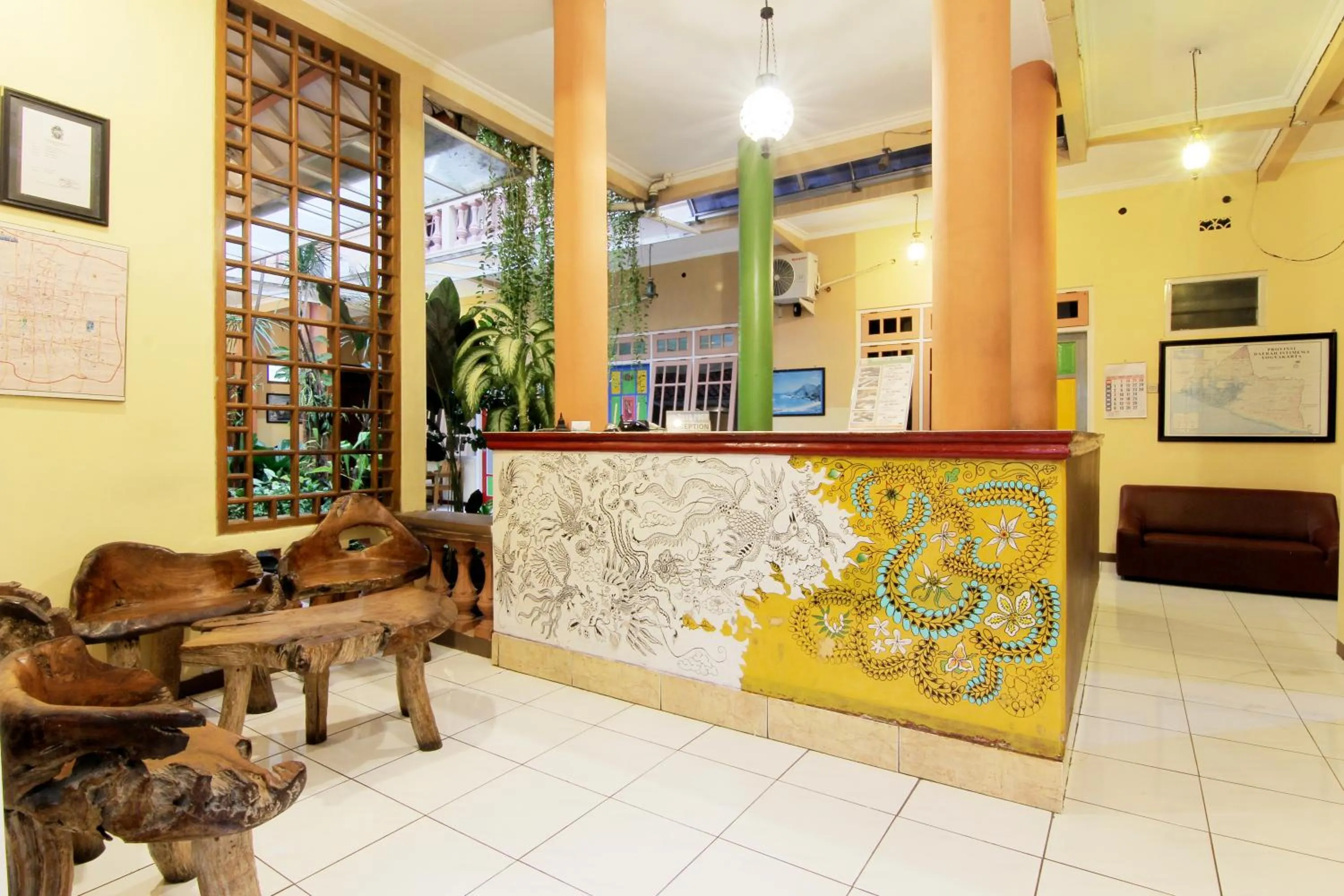 Lobby or reception in Monica Hotel Yogyakarta