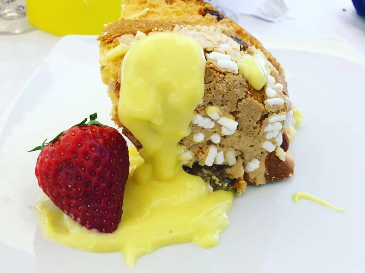 Food close-up in Hotel Cristalda