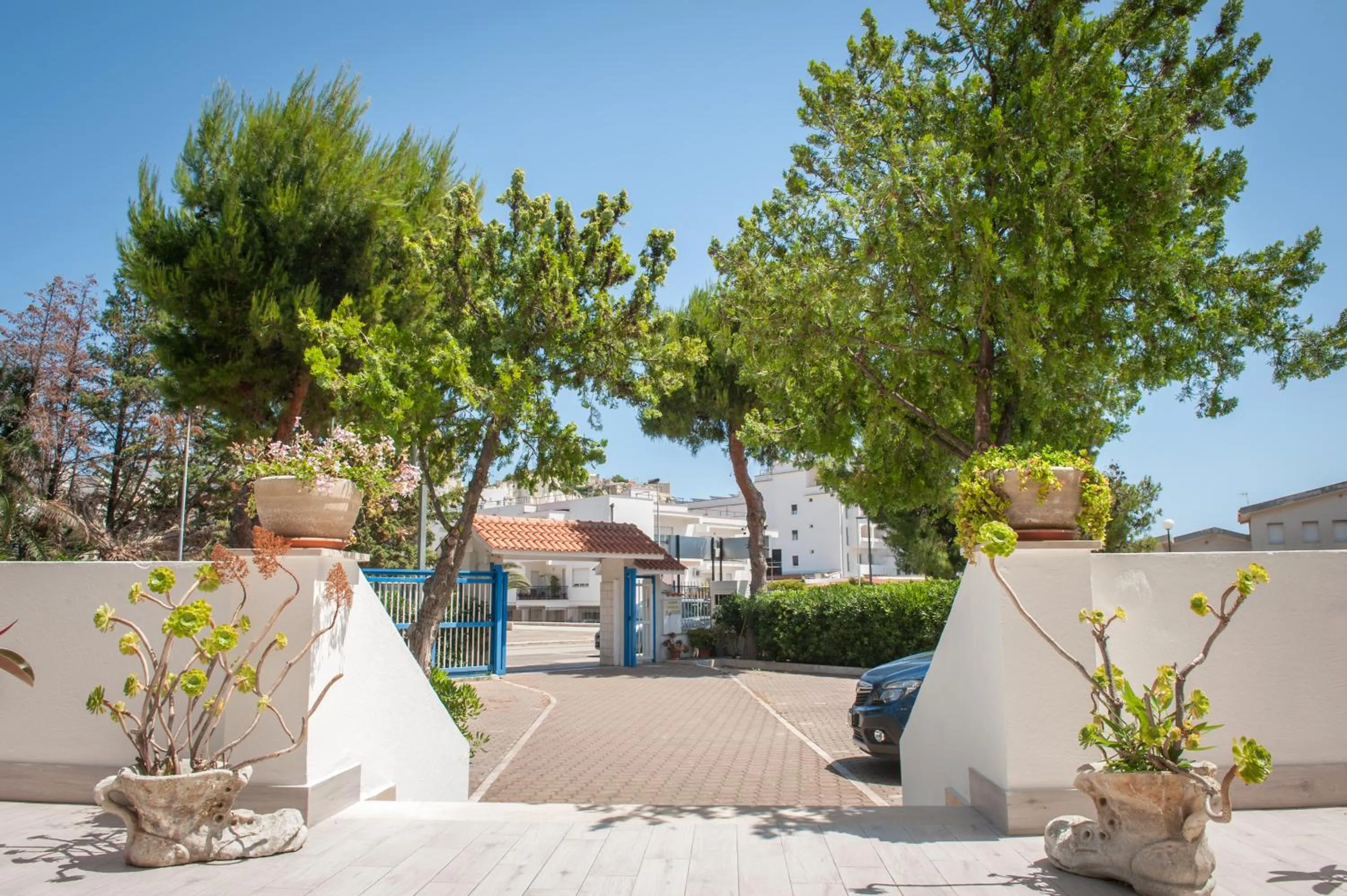 Facade/entrance in Hotel Cristalda