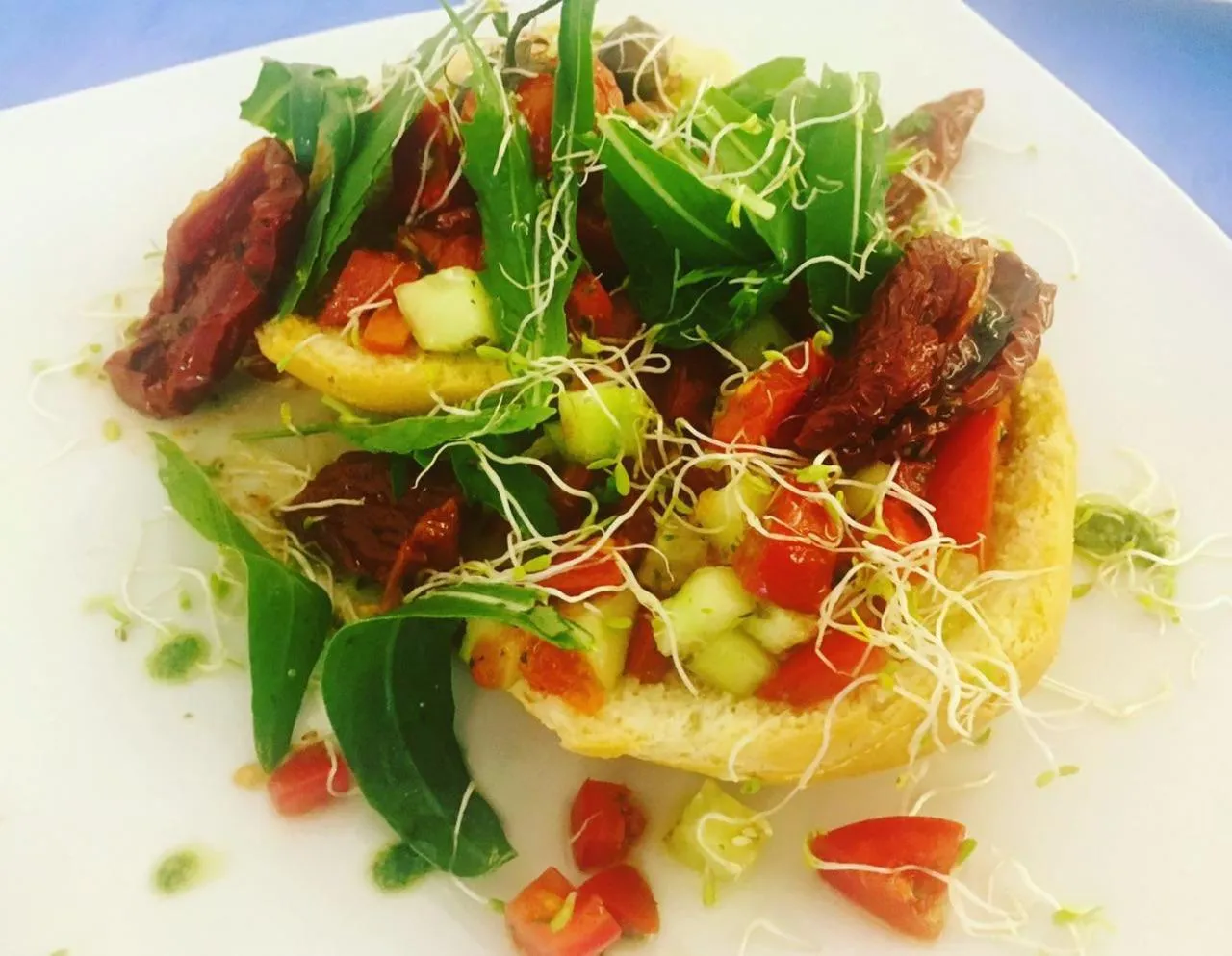 Food close-up in Hotel Cristalda