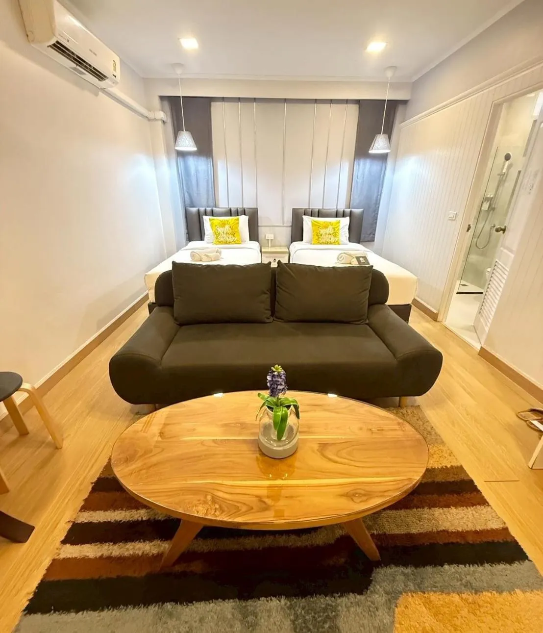 Bed in La Riva Boutique Hotel