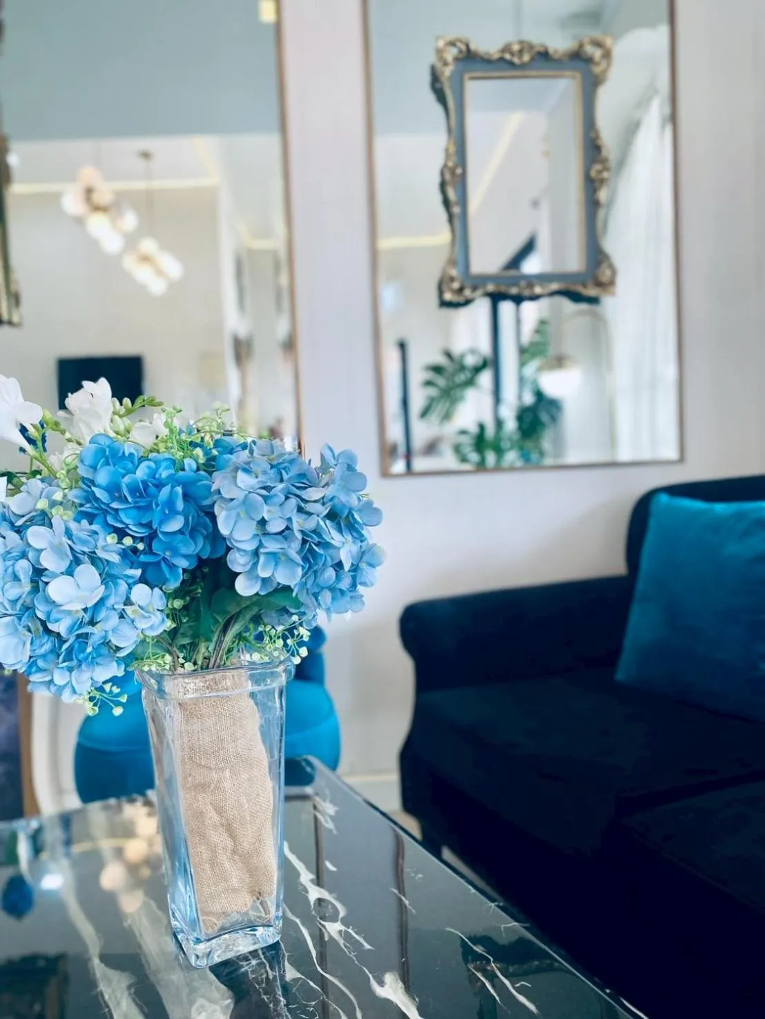 Lobby or reception in La Riva Boutique Hotel