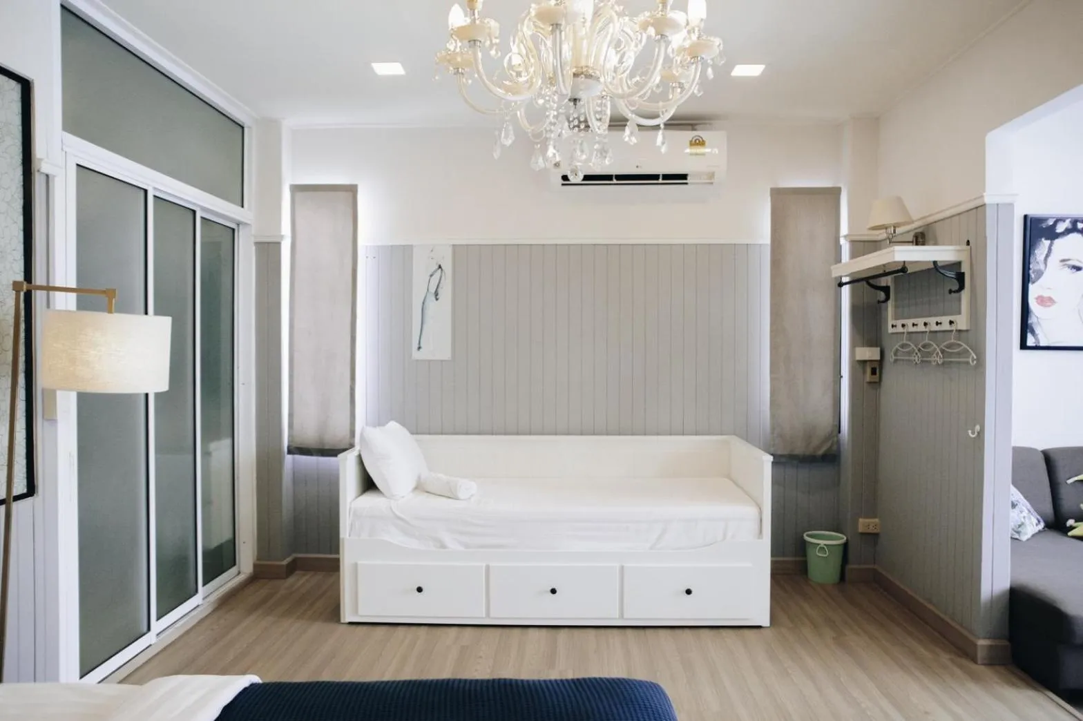 Bed in La Riva Boutique Hotel