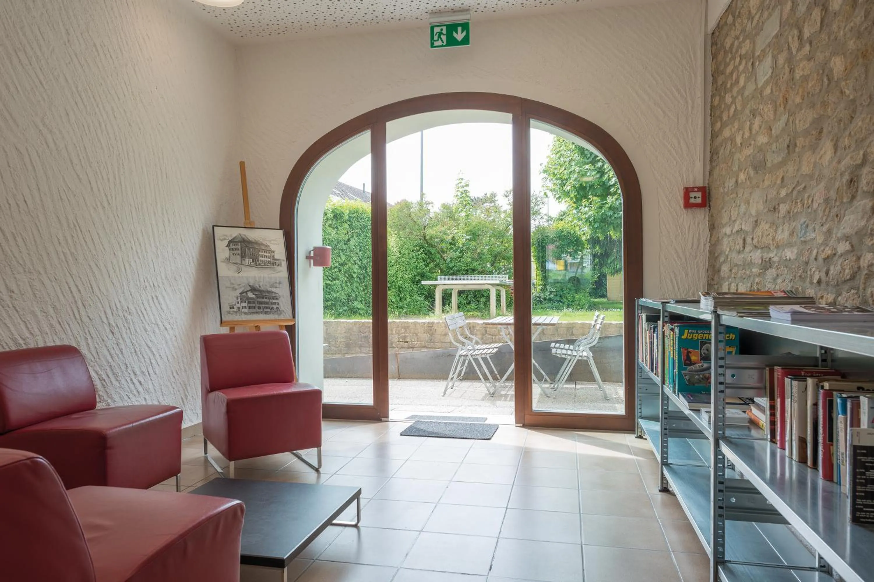 Lounge or bar in Avenches Youth Hostel