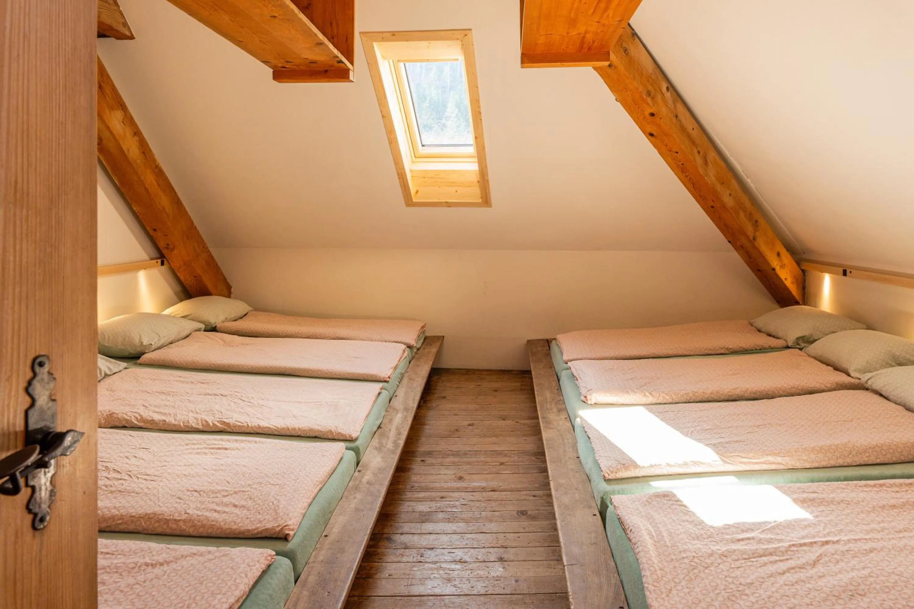 Bed in Mariastein-Rotberg Youth Hostel