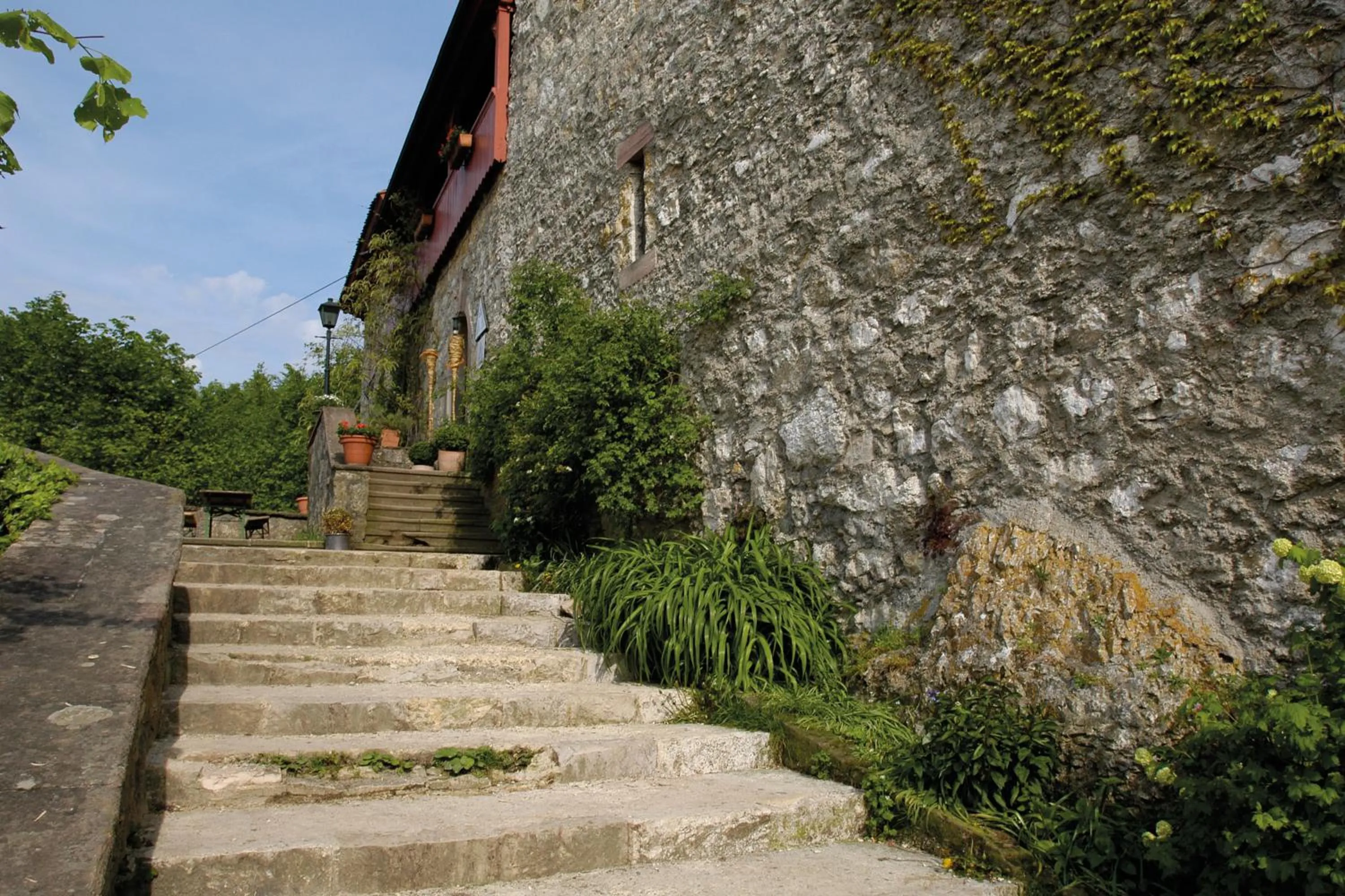 Facade/entrance in Mariastein-Rotberg Youth Hostel