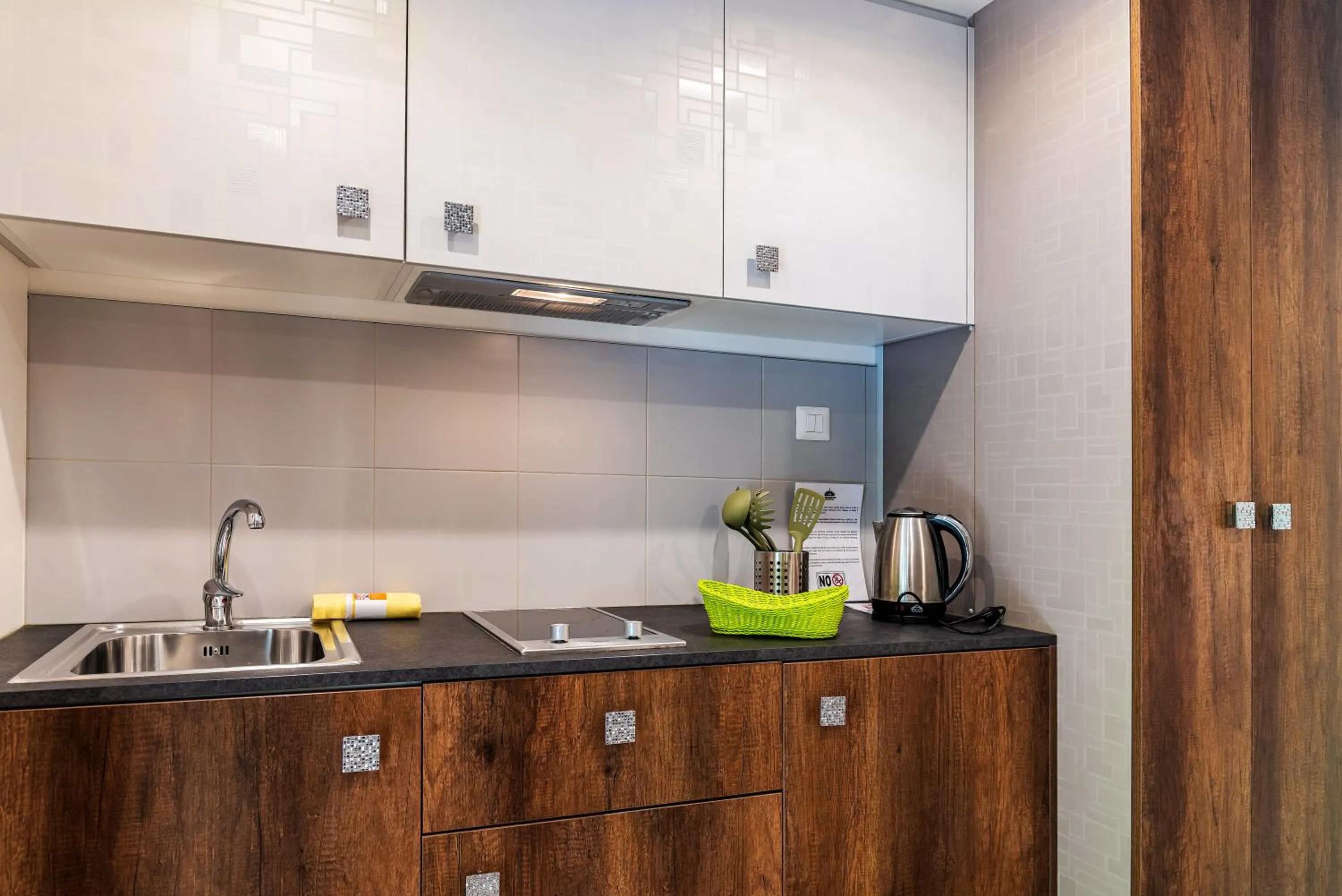 Kitchen or kitchenette in Camping Village Il Poggetto