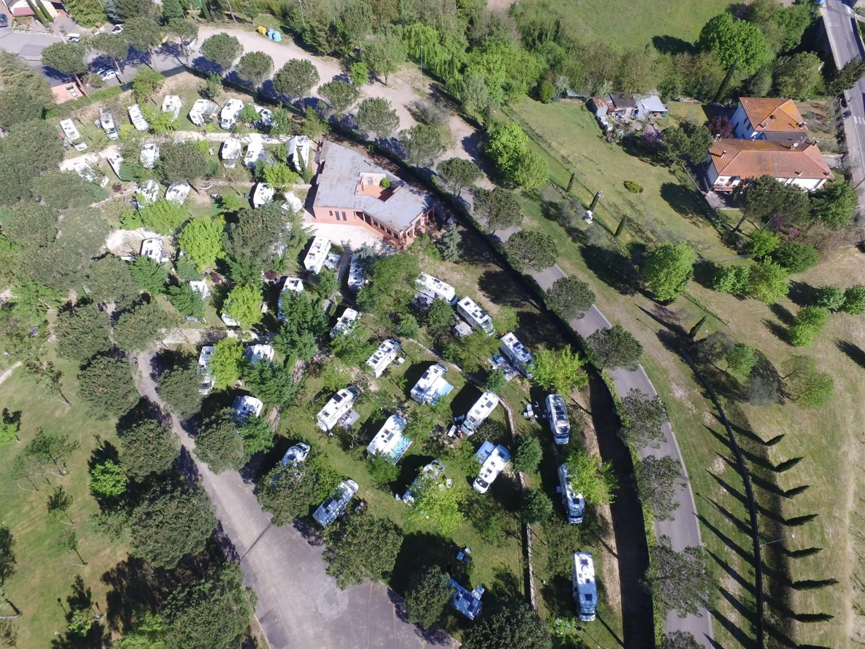 Bird's eye view in Camping Village Il Poggetto