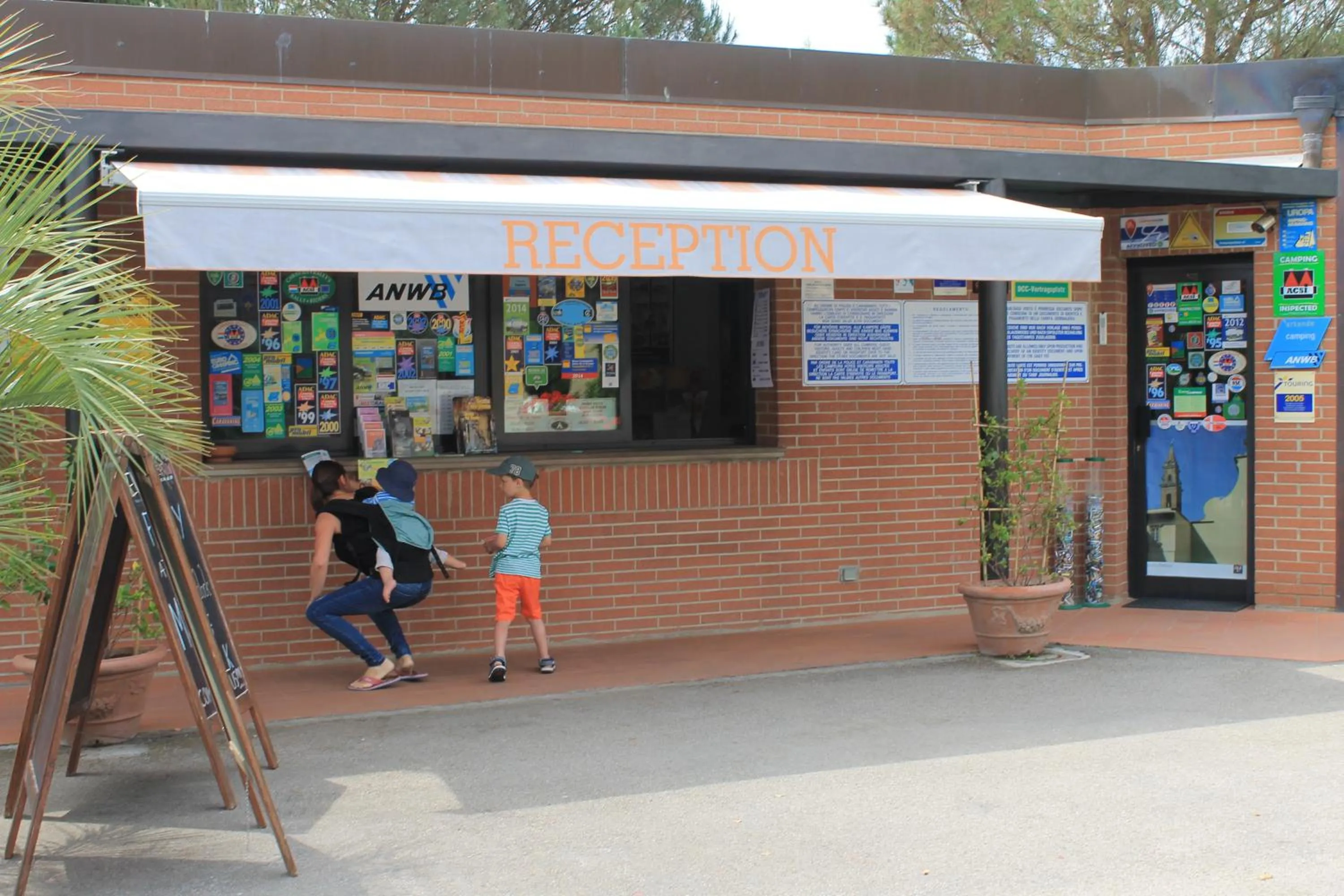Lobby or reception in Camping Village Il Poggetto