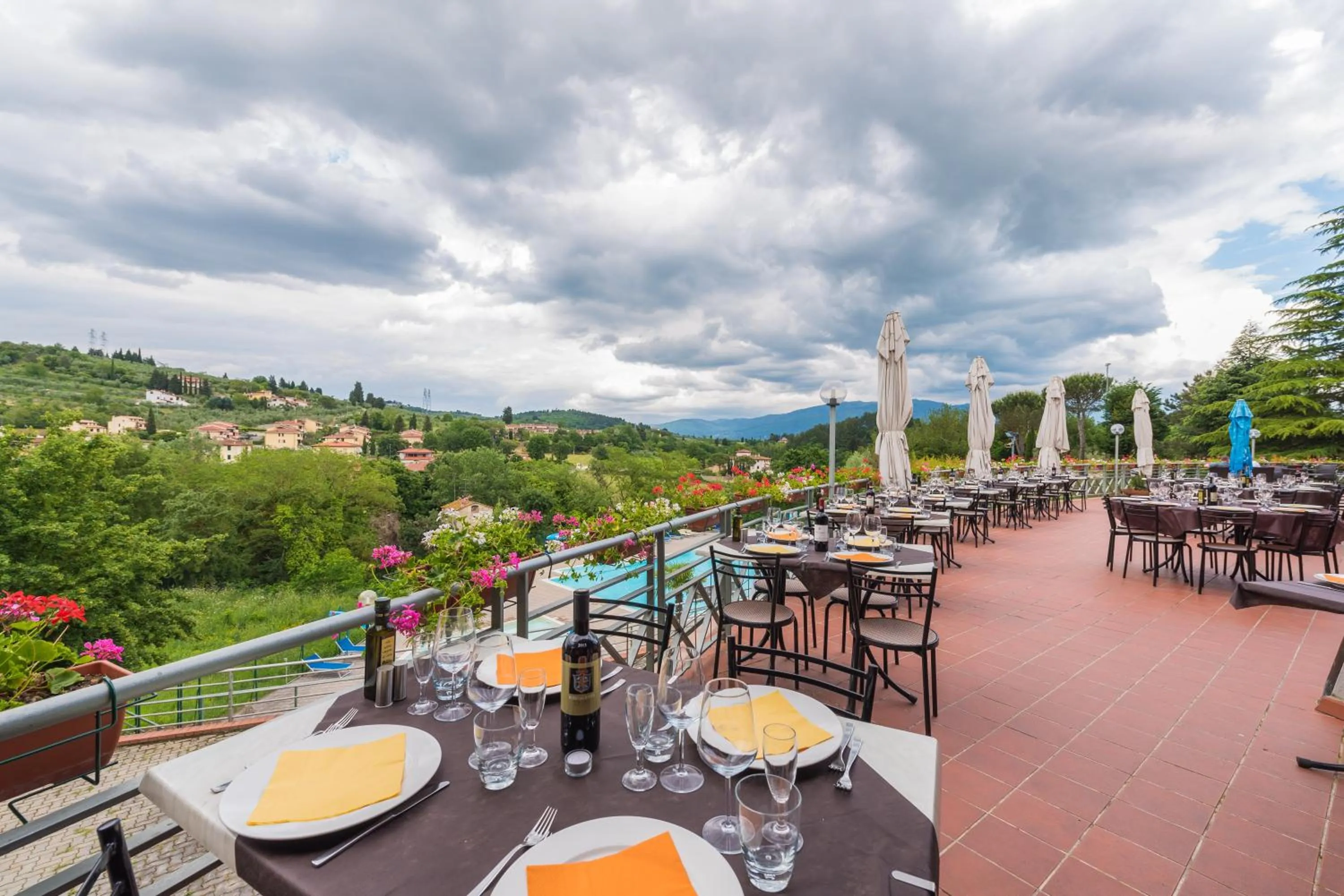 Balcony/Terrace in Camping Village Il Poggetto