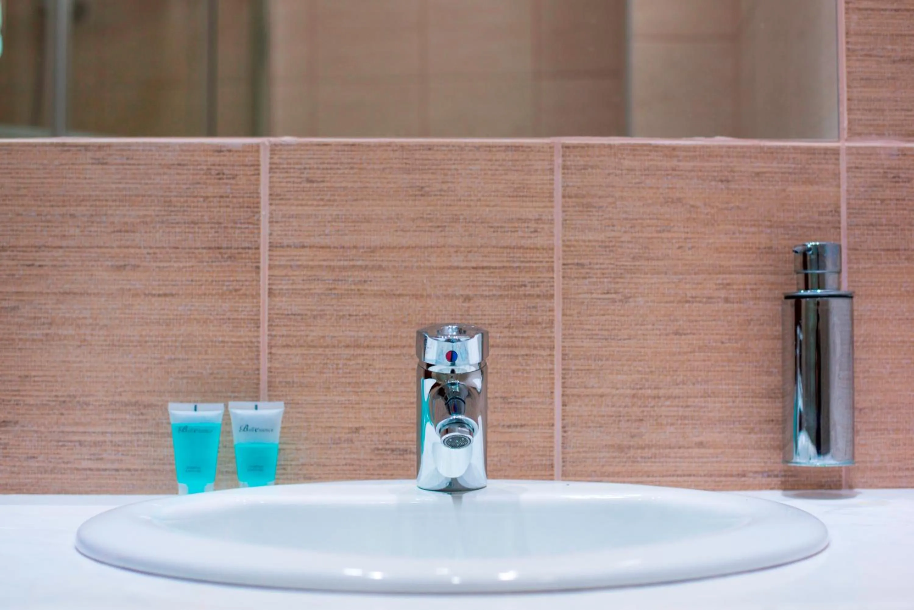 Bathroom in Hotel Olympion