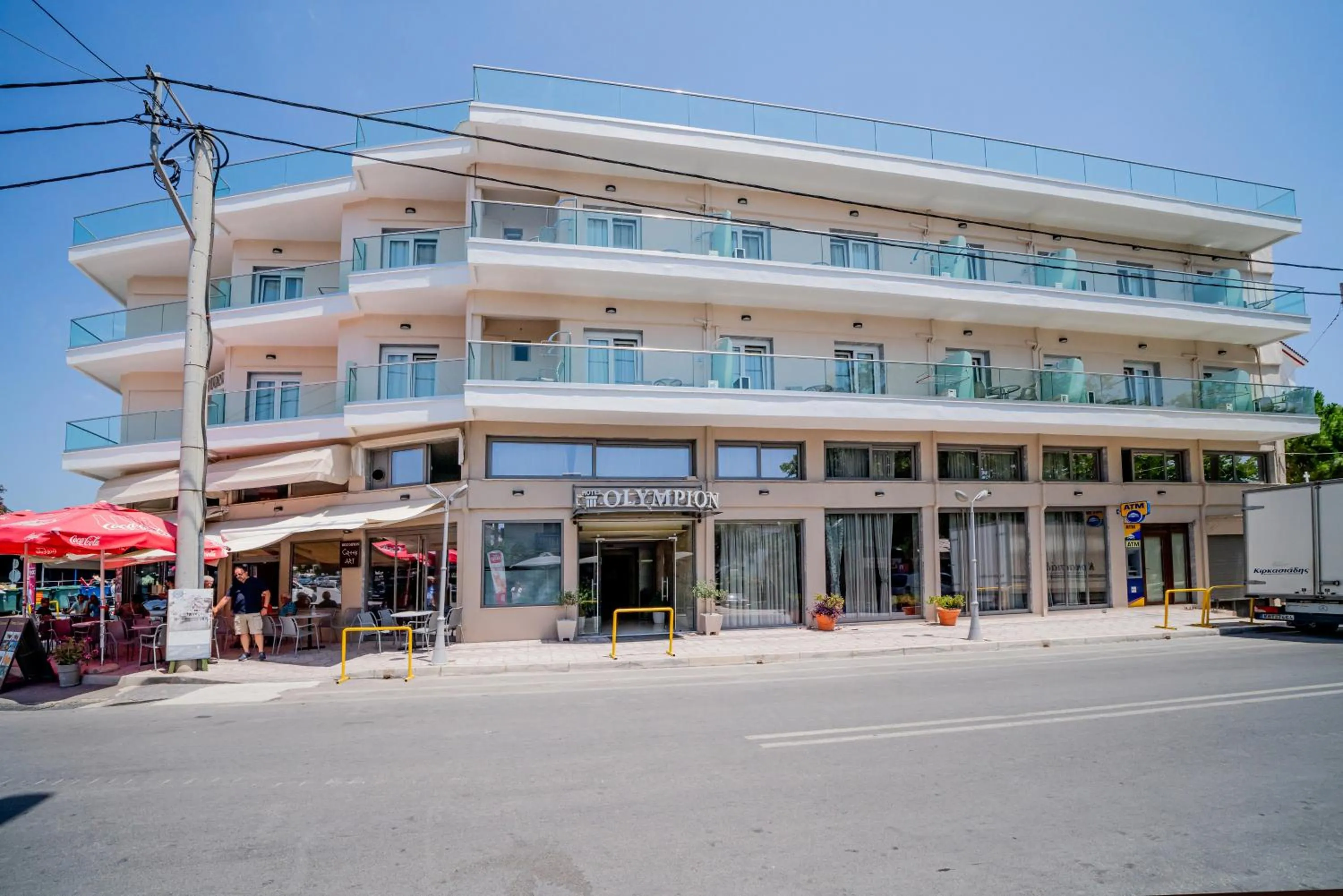 Property building in Hotel Olympion