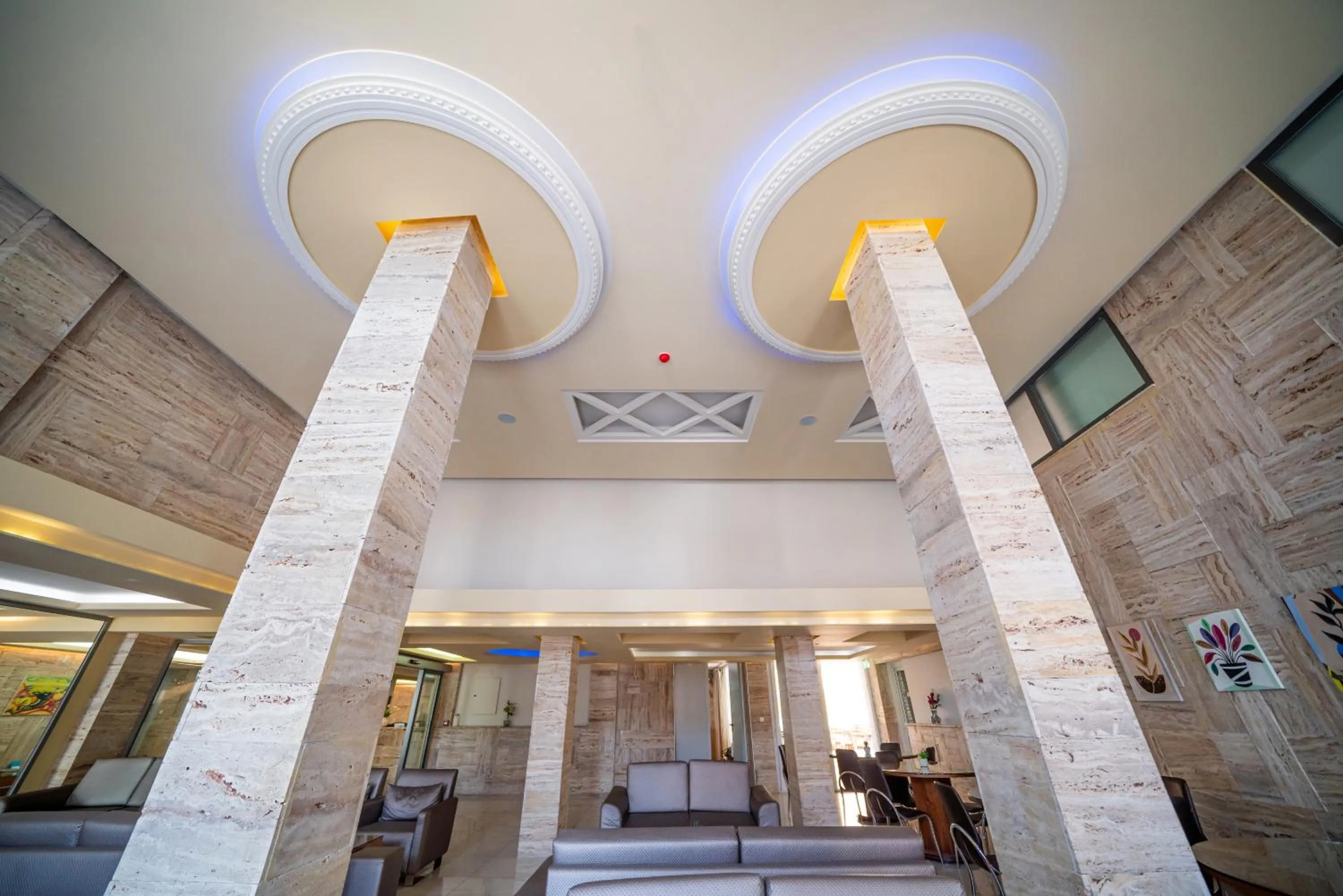 Living room in Hotel Olympion