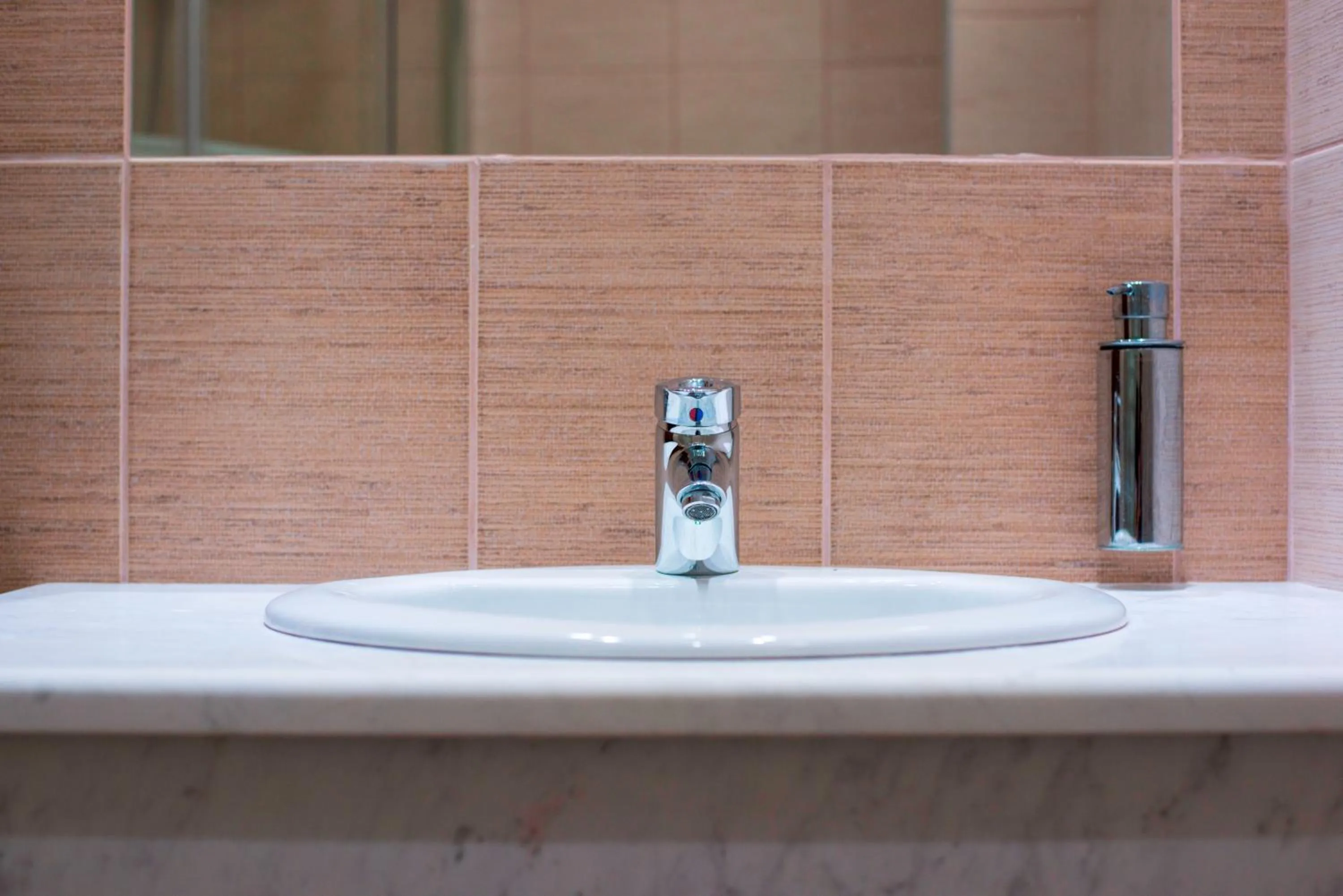 Bathroom in Hotel Olympion