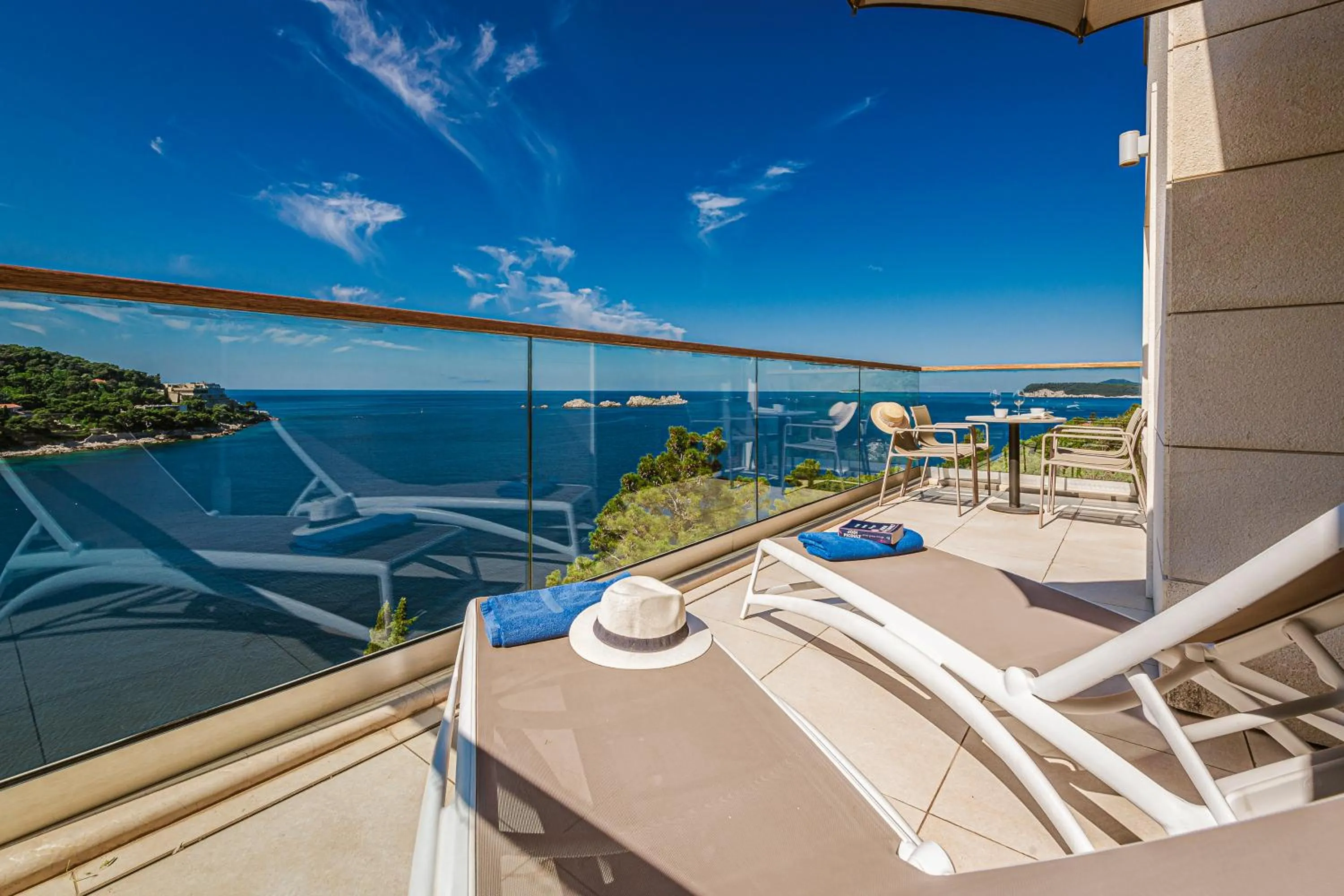 Balcony/Terrace in Villa Malo More