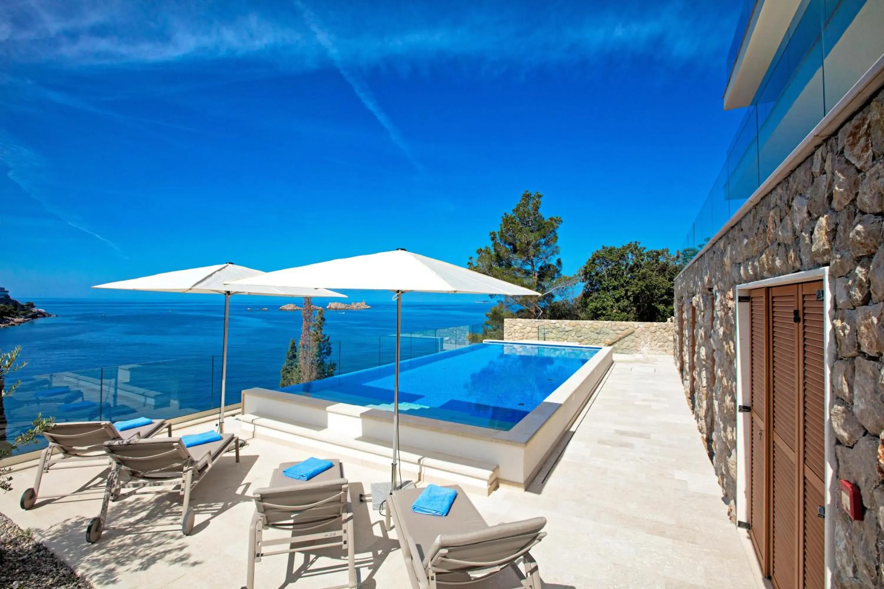 Swimming pool in Villa Malo More Swimming pool in Villa Malo More