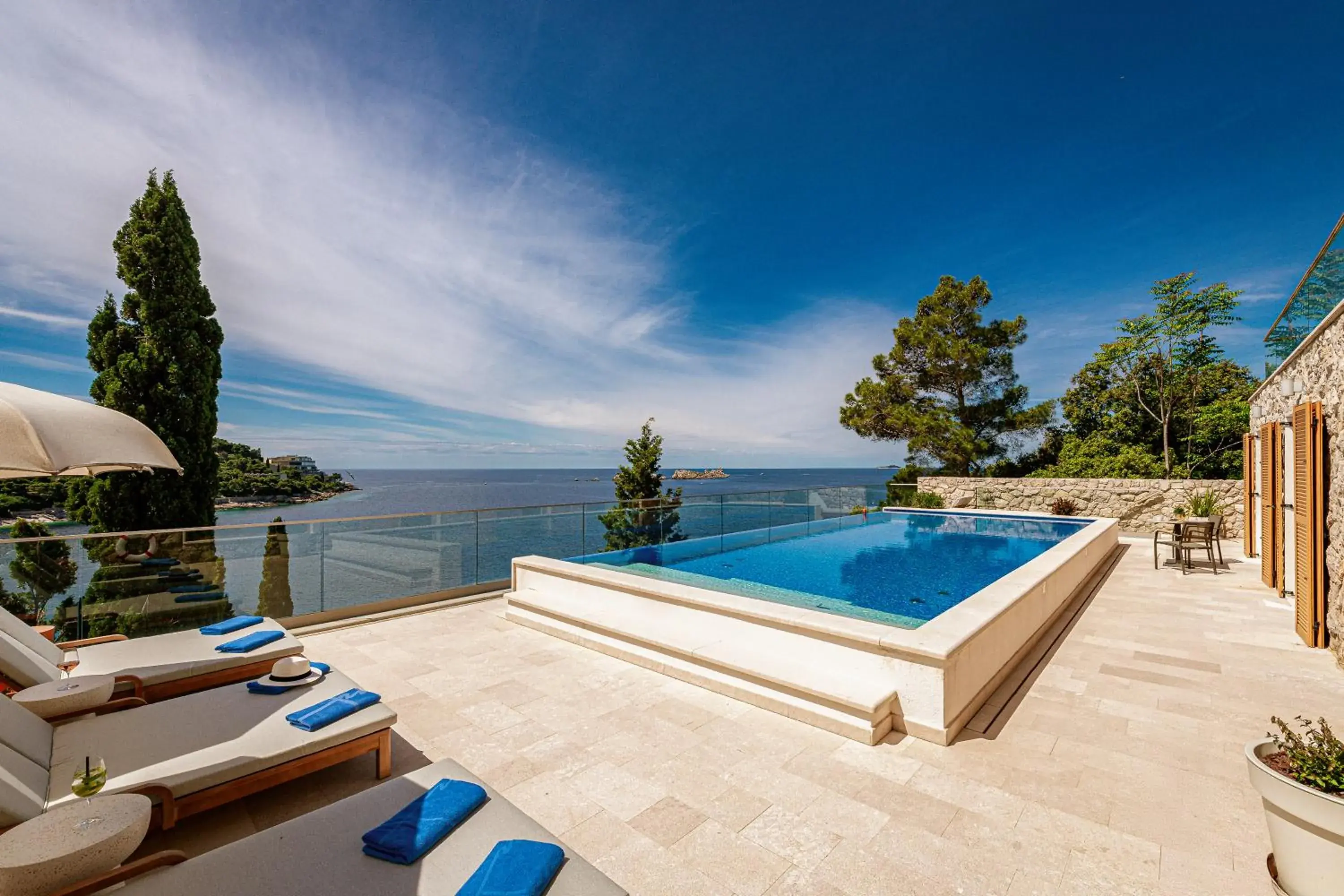 Swimming pool in Villa Malo More Swimming pool in Villa Malo More