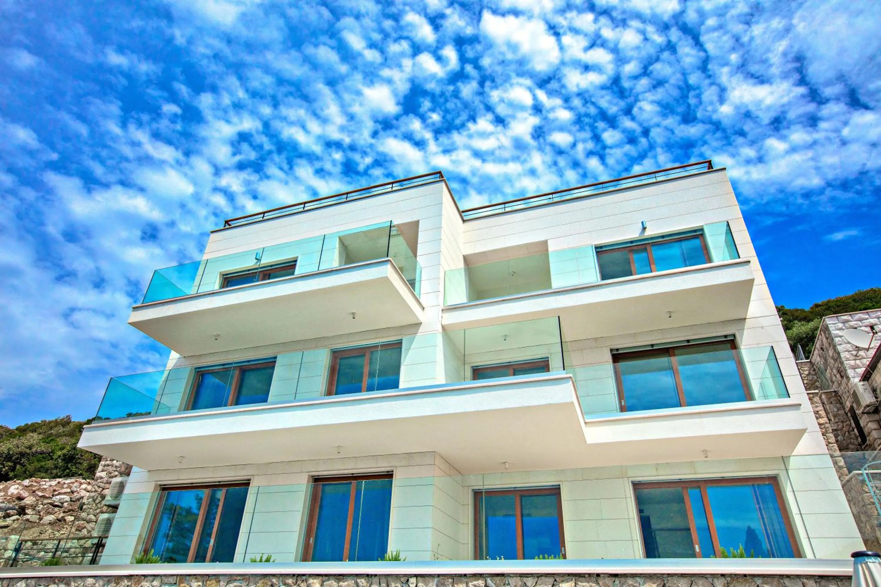 Facade/entrance in Villa Malo More