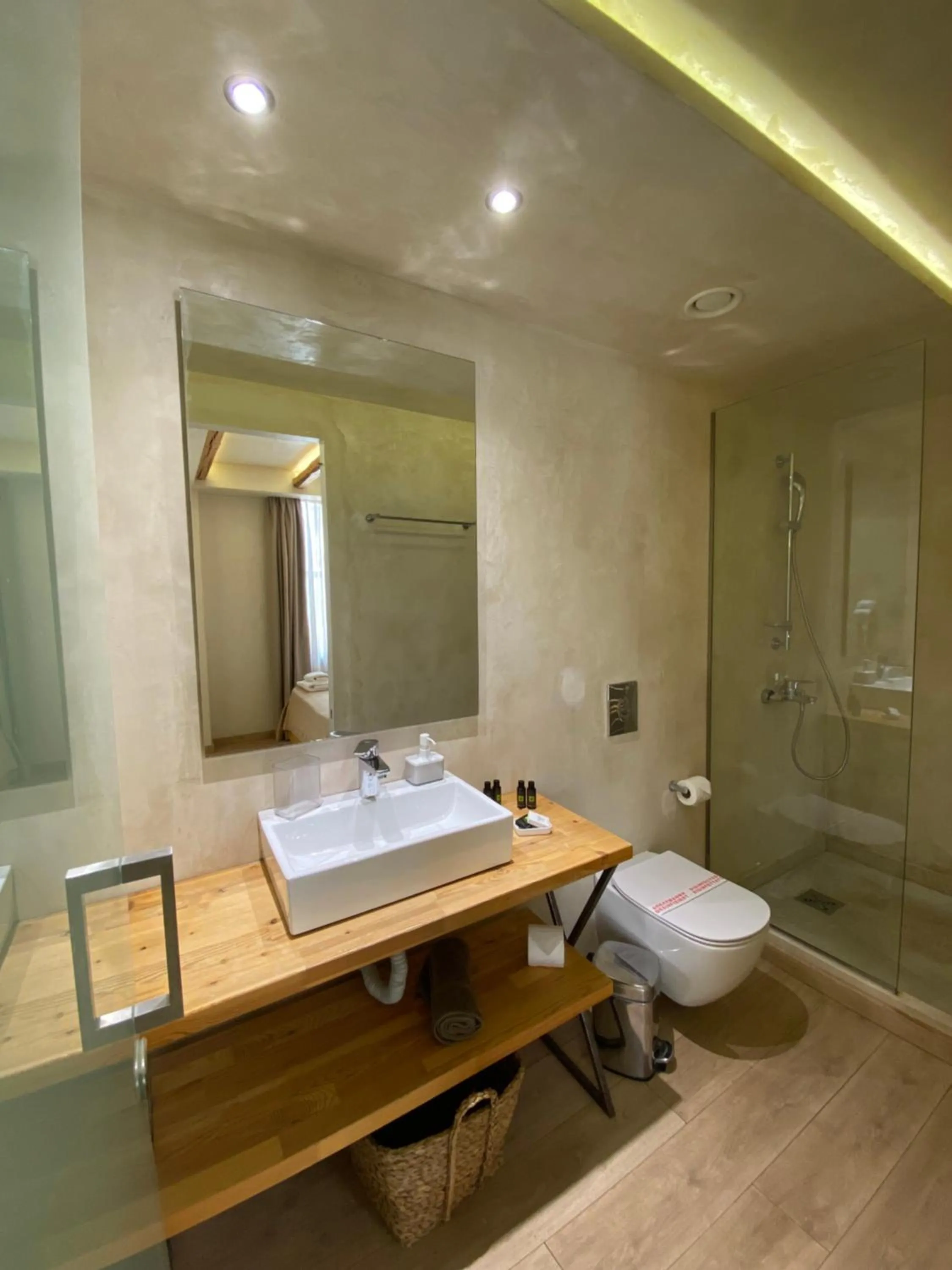 Bathroom in Panellinion Luxury Rooms