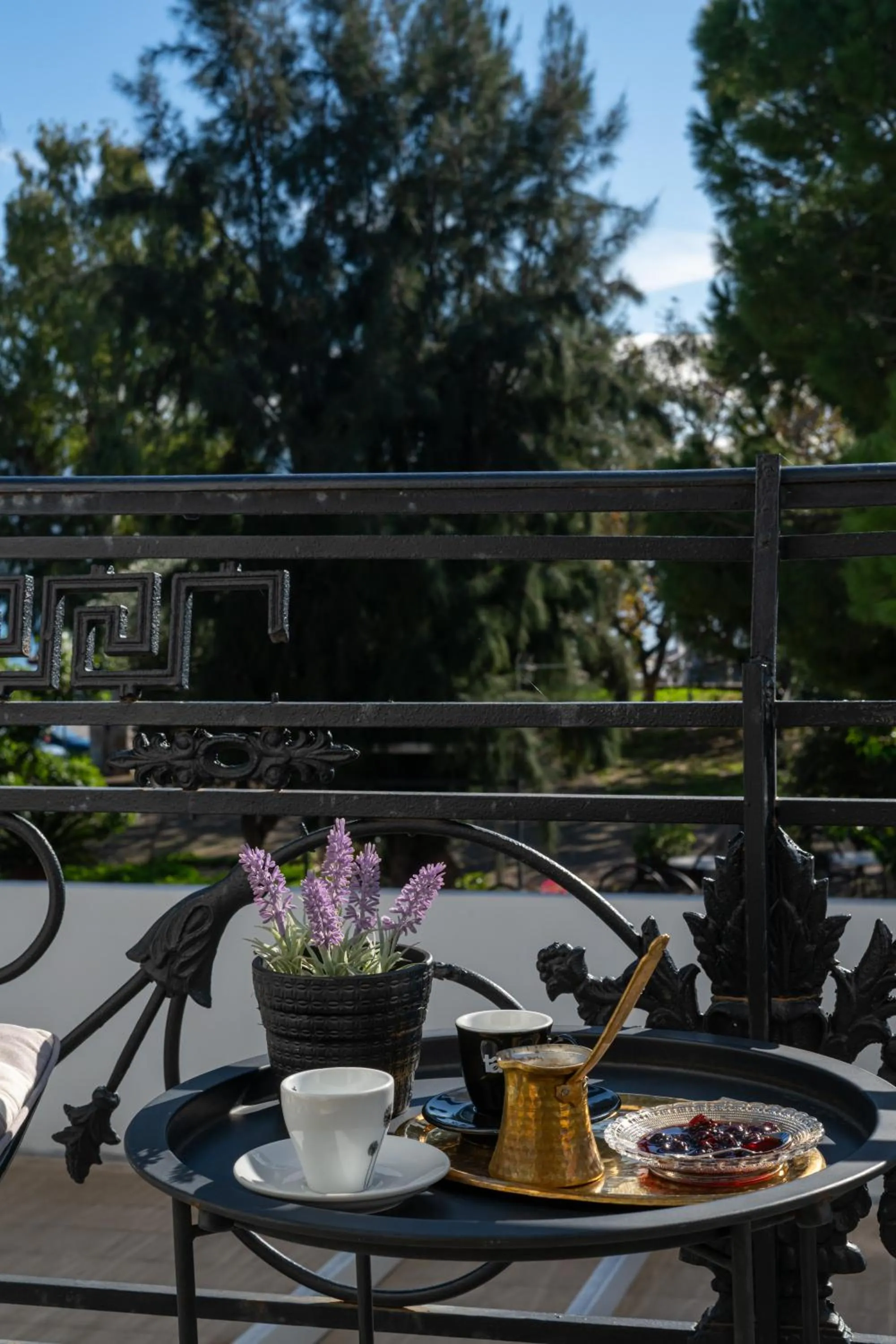 Garden in Panellinion Luxury Rooms