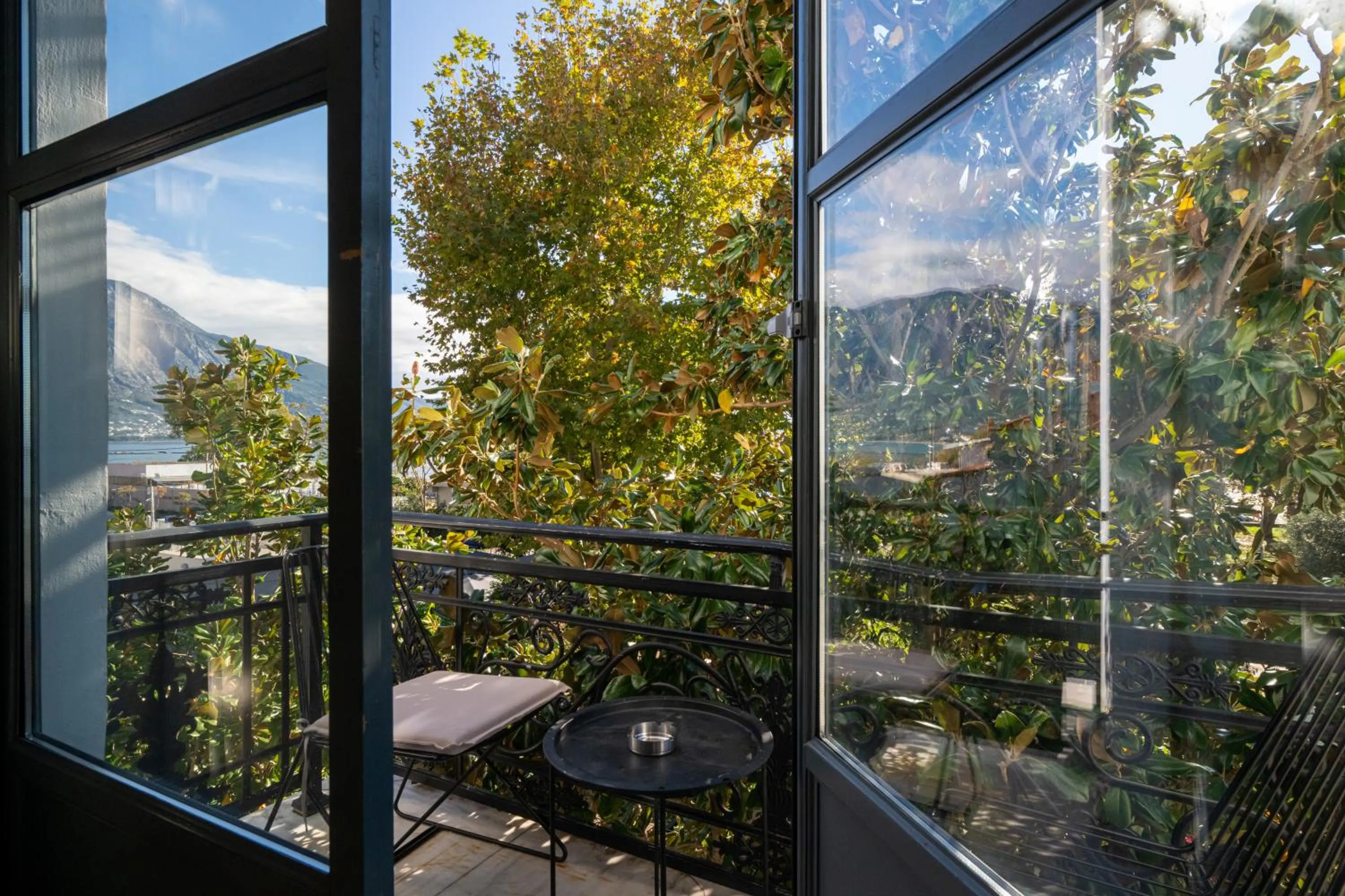 Balcony/Terrace in Panellinion Luxury Rooms