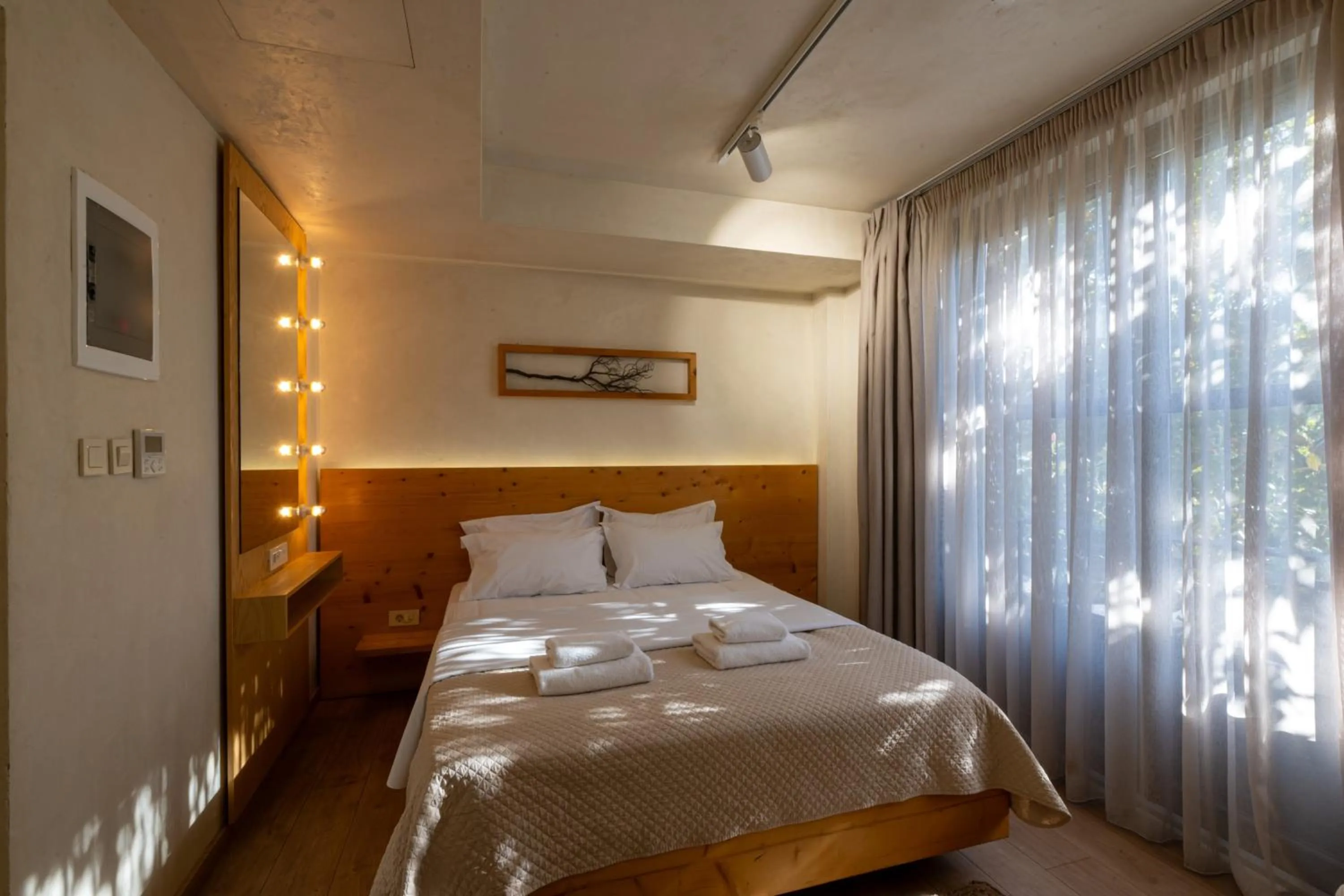 Photo of the whole room, Bed in Panellinion Luxury Rooms